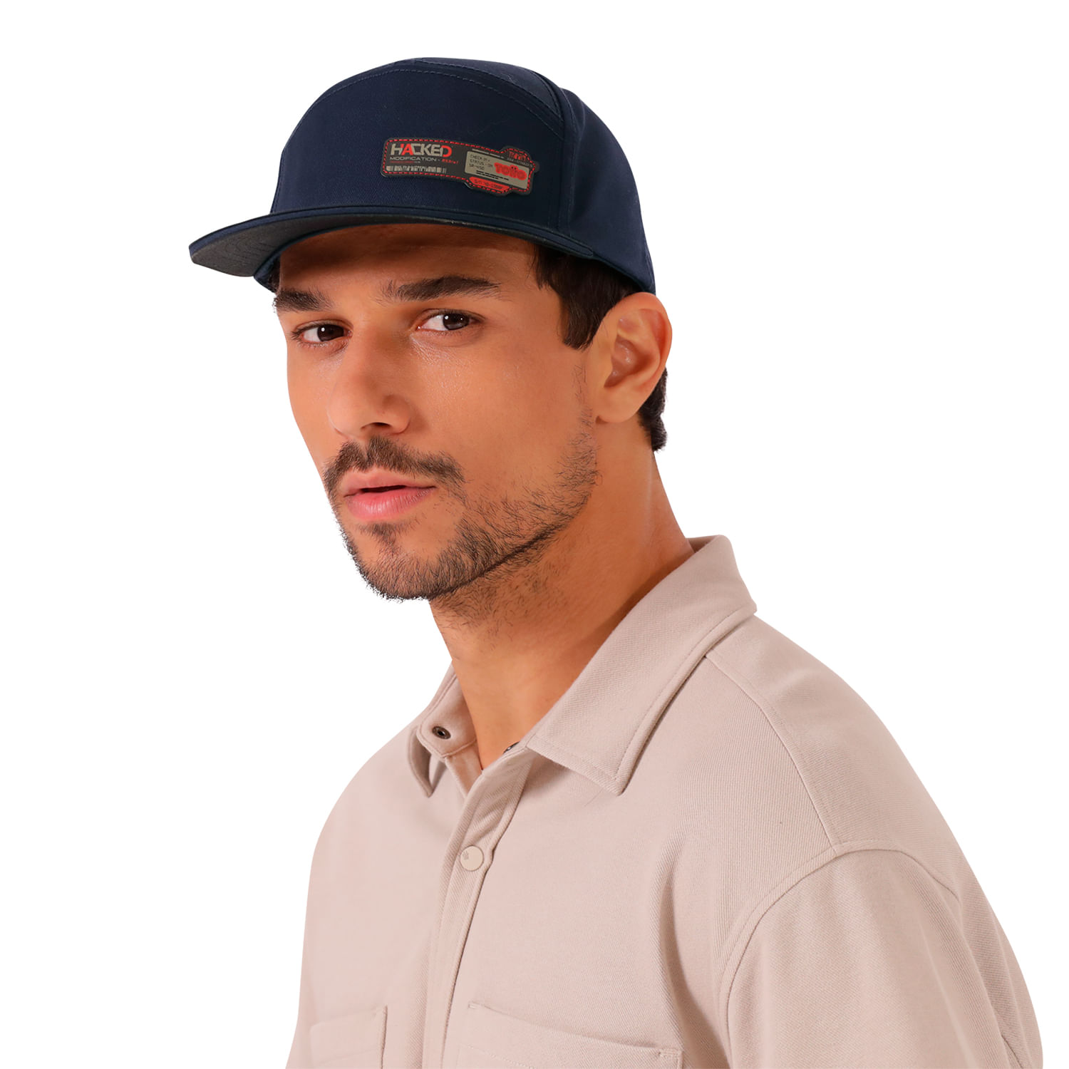 Gorra Plana para Hombre Cadiz Azul/Negra