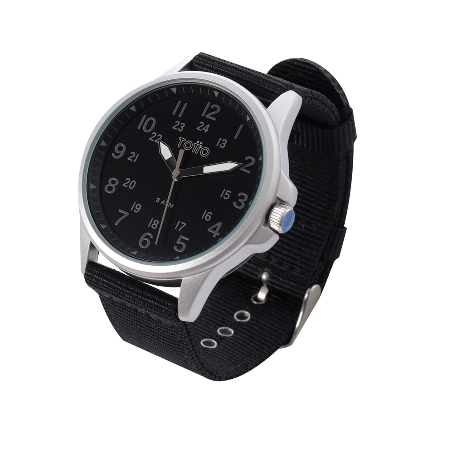 Reloj Análogo Ticker color Negro Hombre