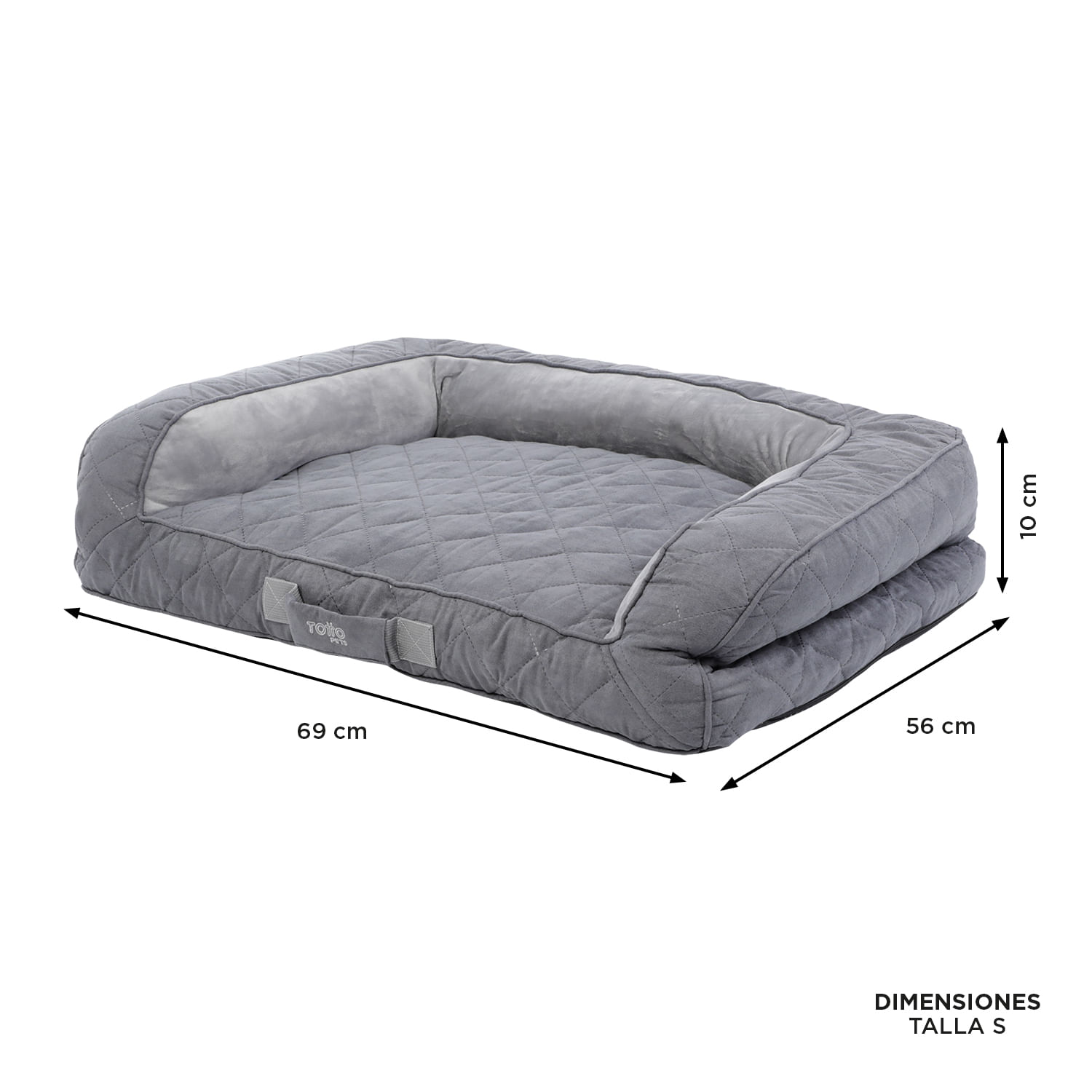 Cama para perros Alina Acolchada Totto