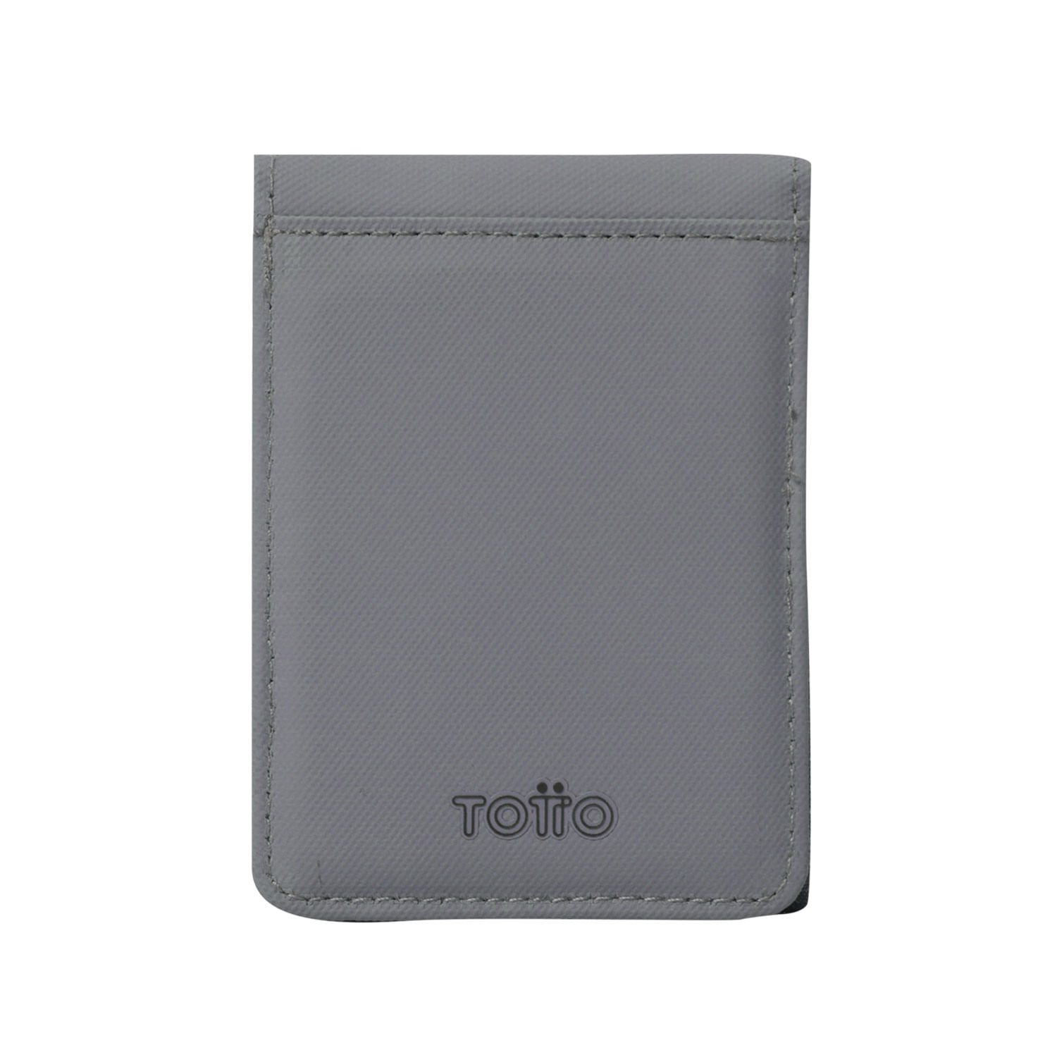 Billetera Dual Grande con RFID Blocker Gris Hombre