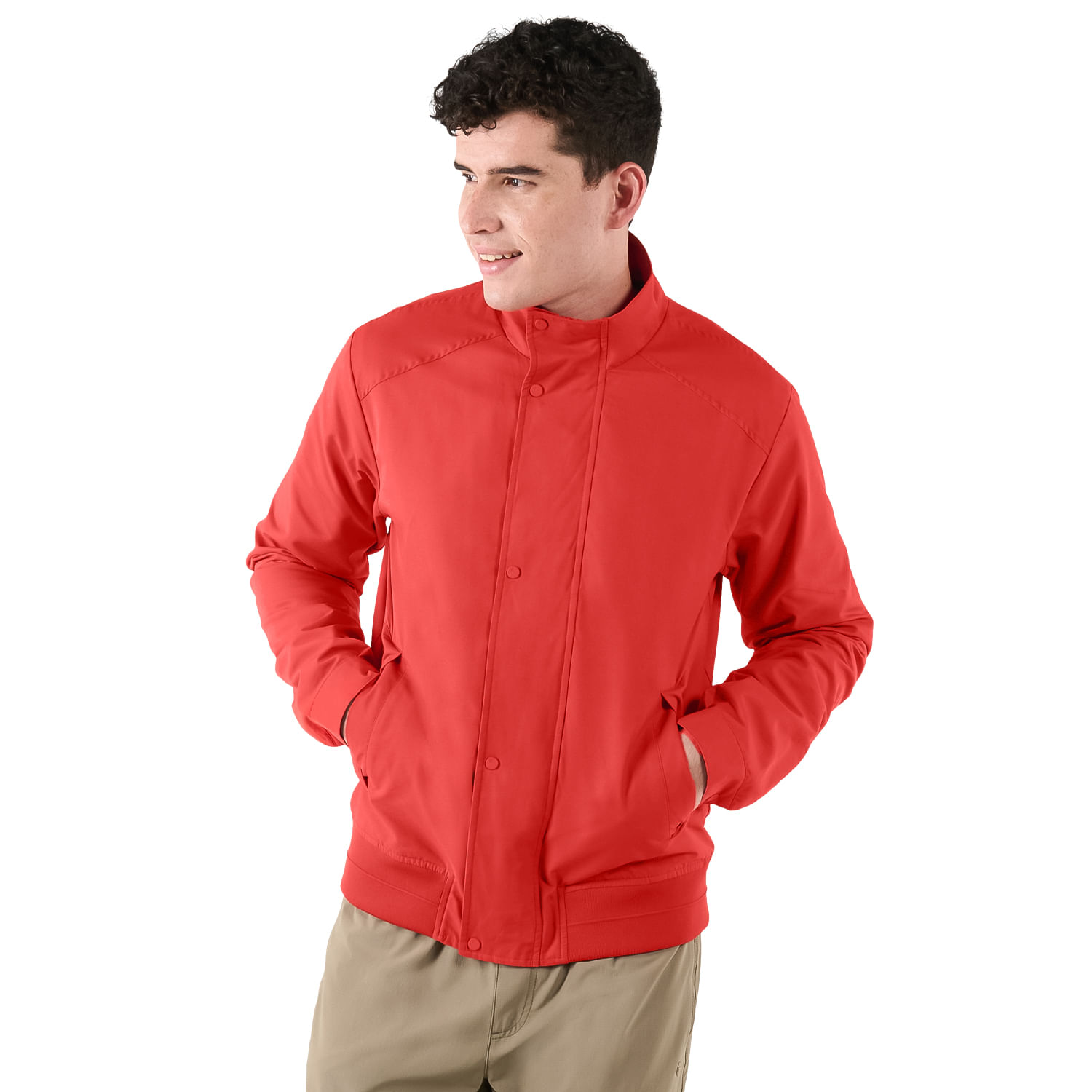 Chaqueta para Hombre Oxford Roja