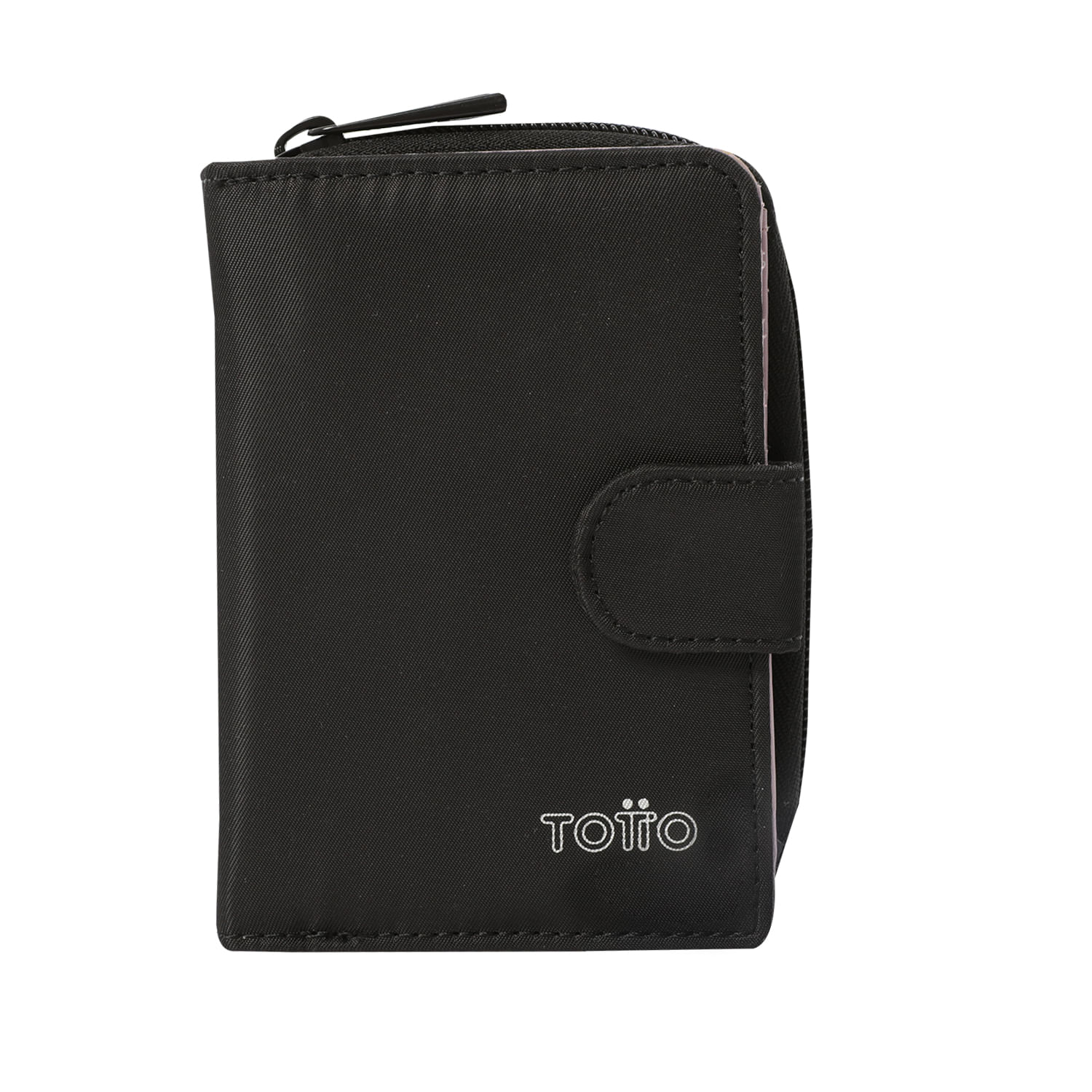 Billetera Daintty con RFID Blocker Negra Mujer