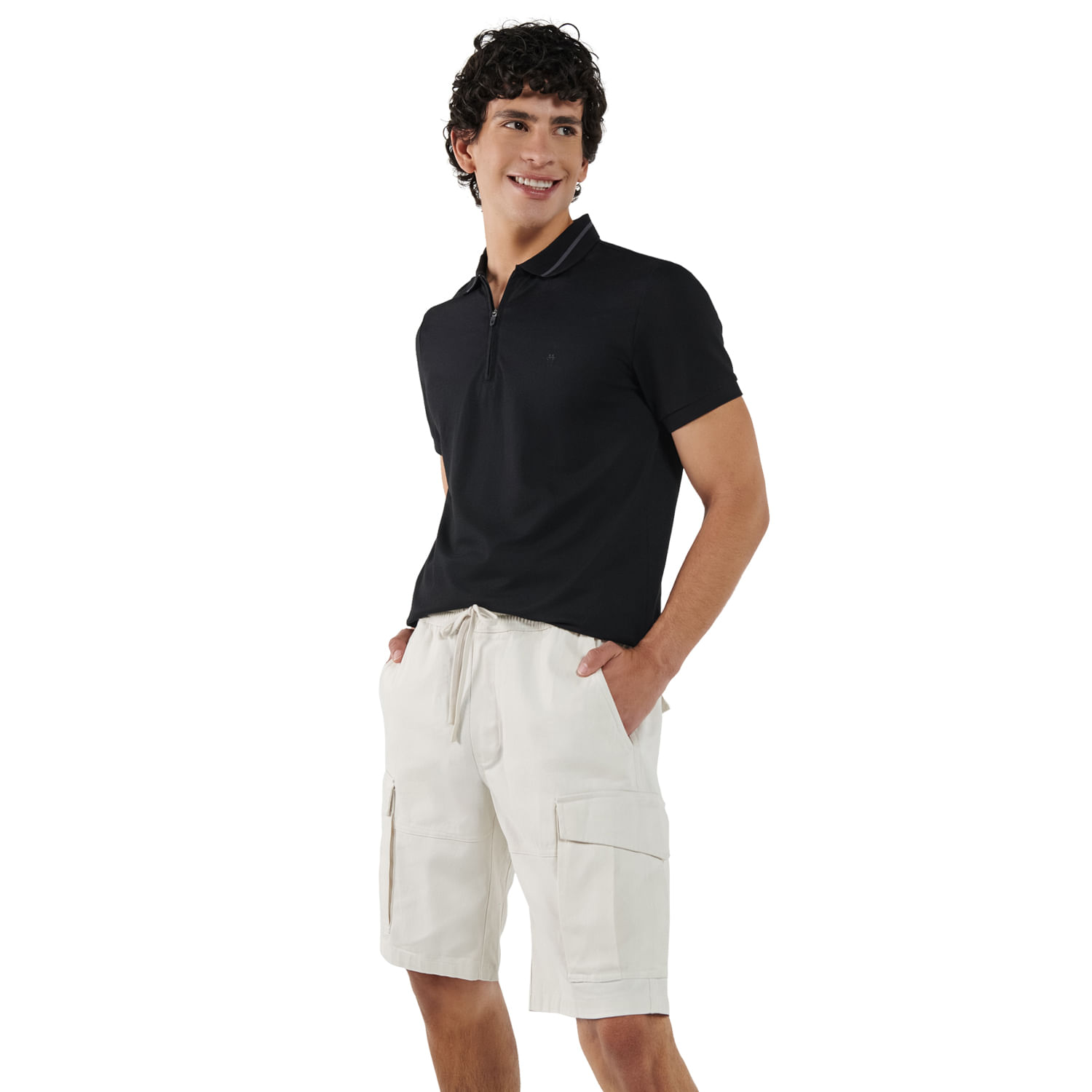 Bermuda para Hombre Karwin cargo Terreo