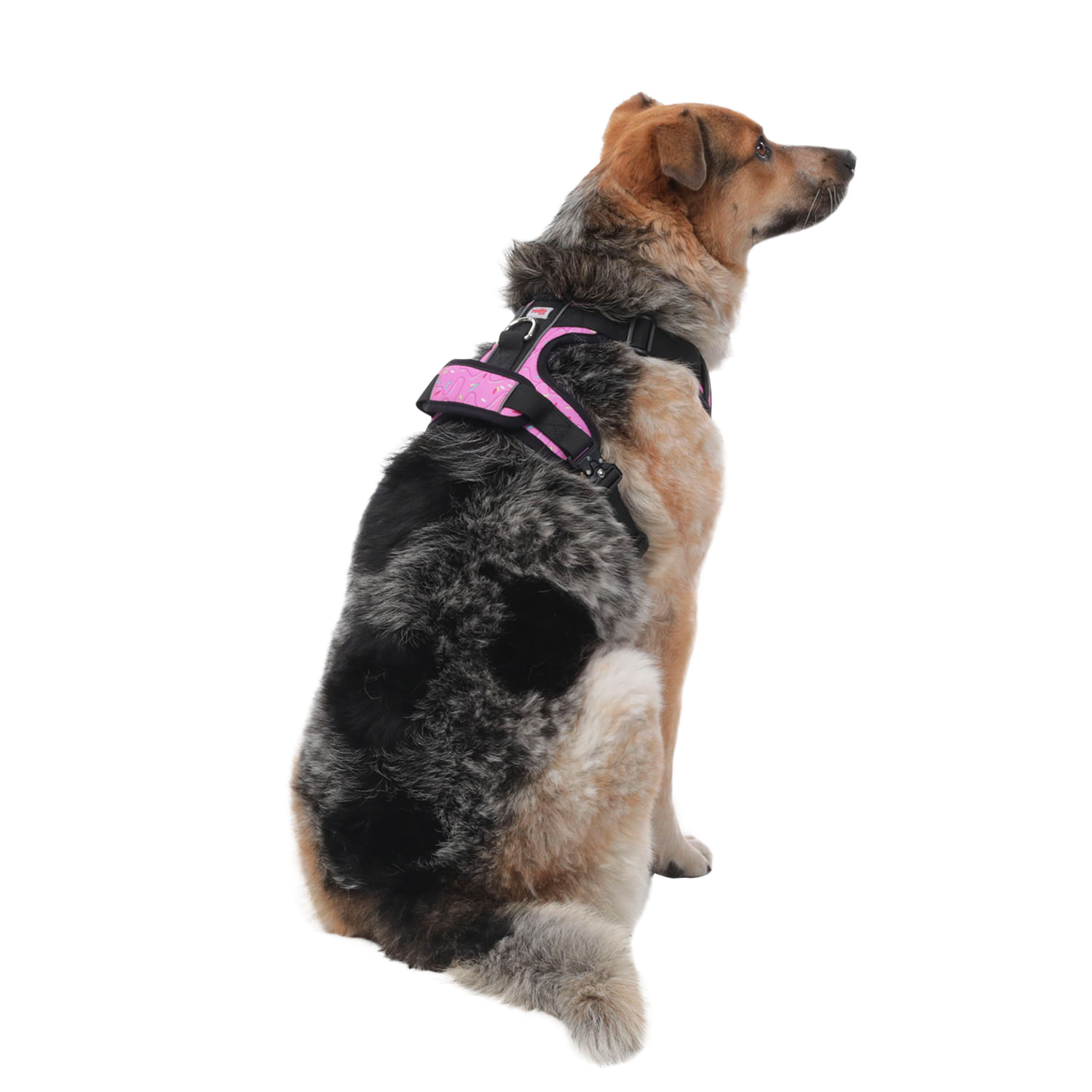 Arnés pechera para perro Draco Xl Rosado