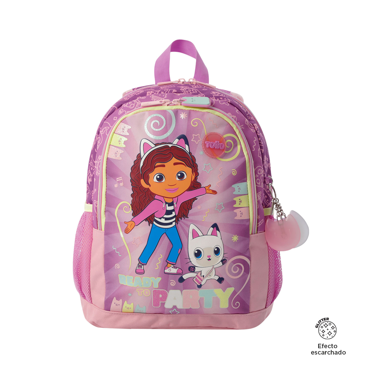 Morral para Niña Gabbys Party Pequeño Rosado