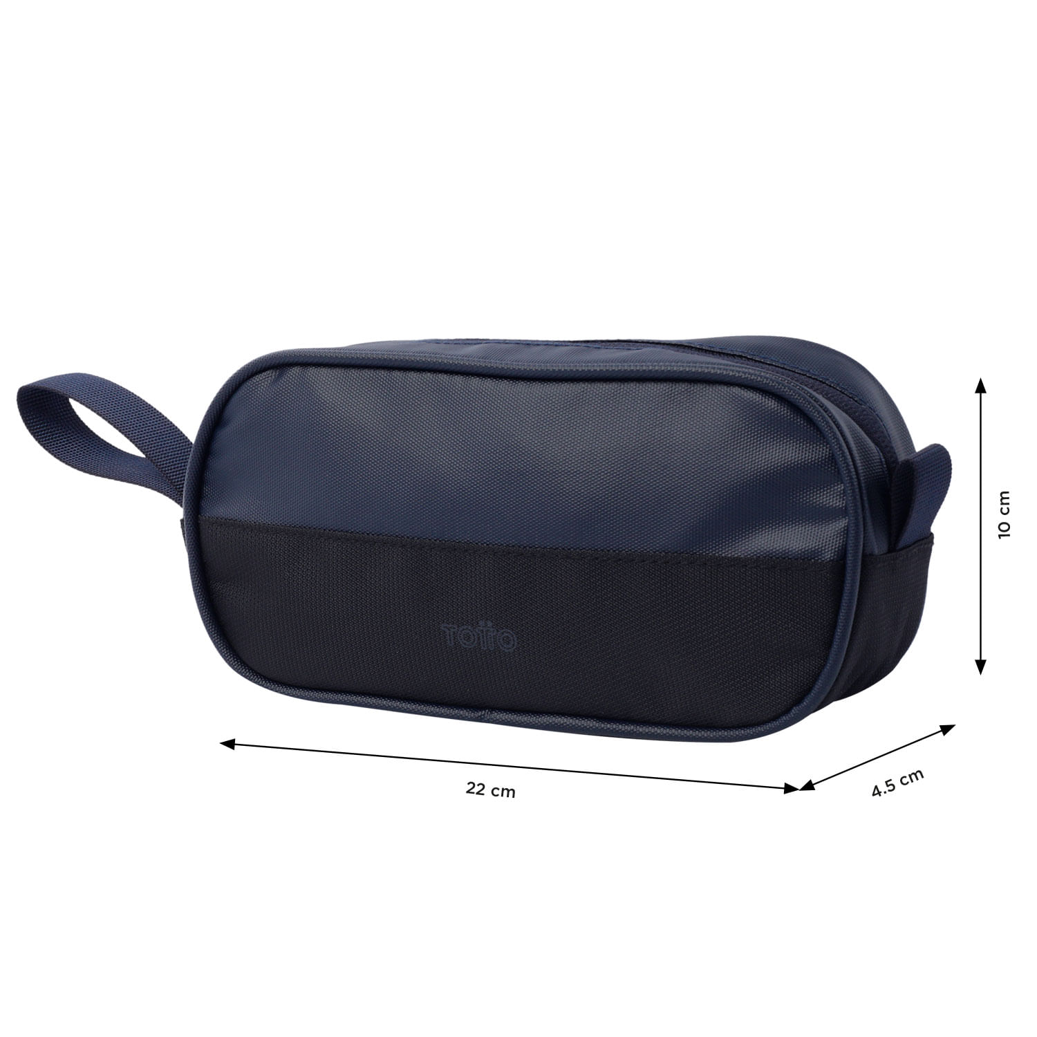 Organizador de baño para viaje Trip Azul/Negro/