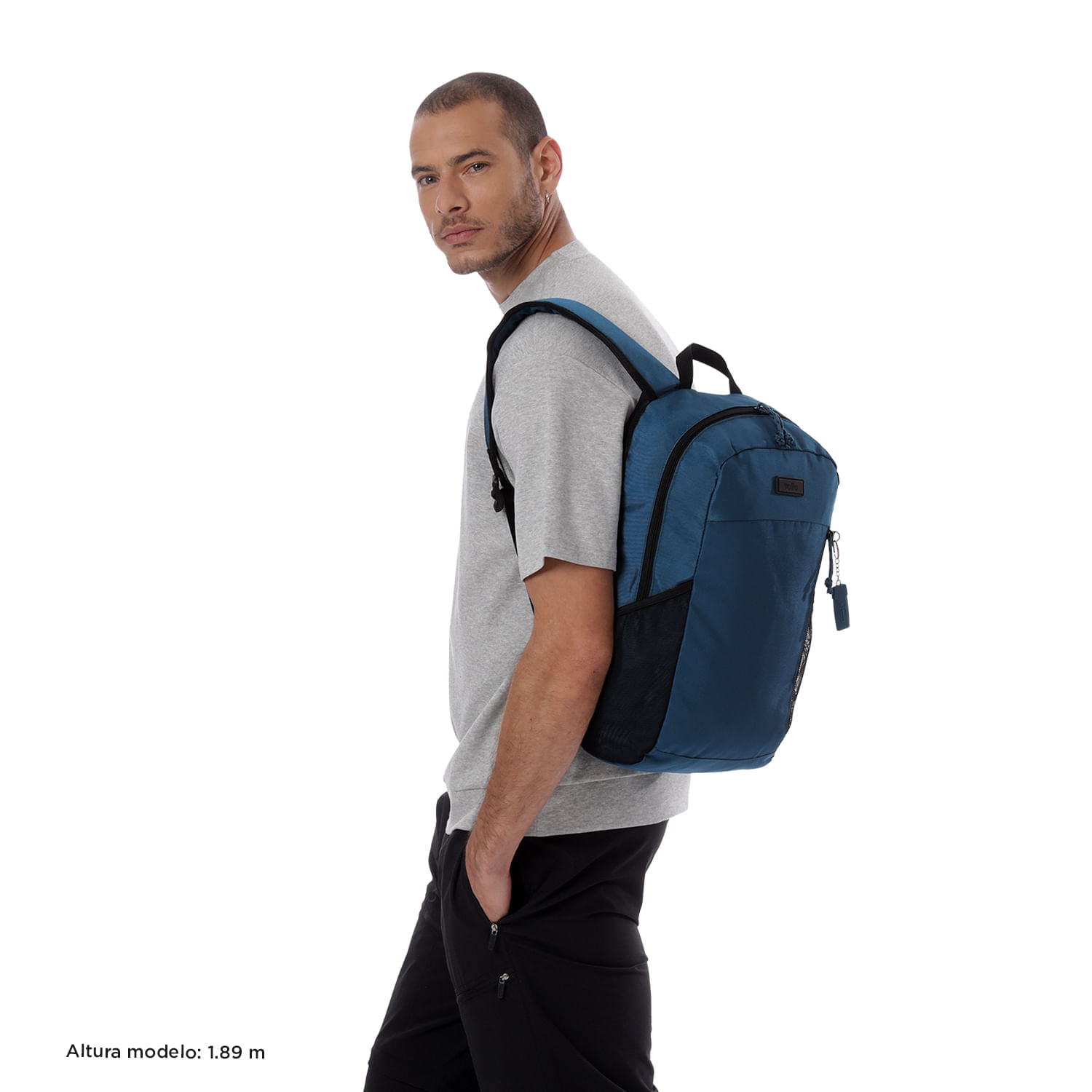Morral Universitario Rocky Porta PC 13" Azul Unisex