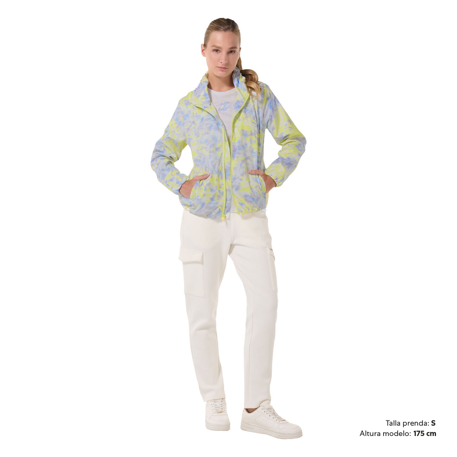 Chaqueta Ligera para Mujer Pray Xl Gris