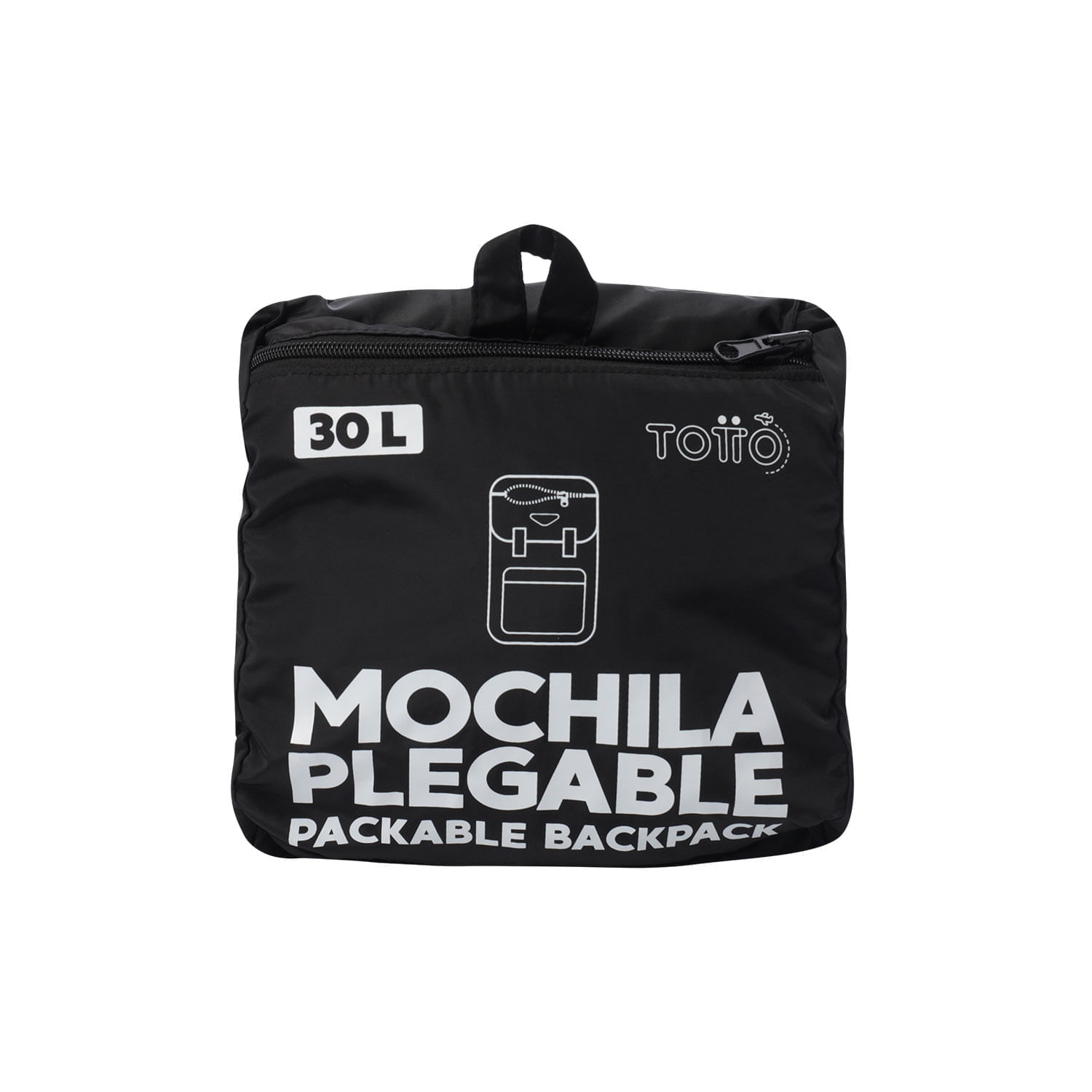 Morral viajero mediano Collapse 30 Negra