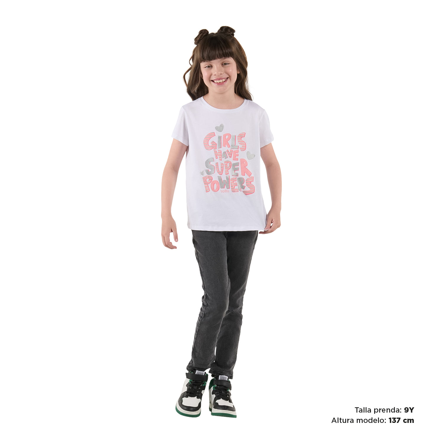 Camiseta para Niña Proyect Blanca