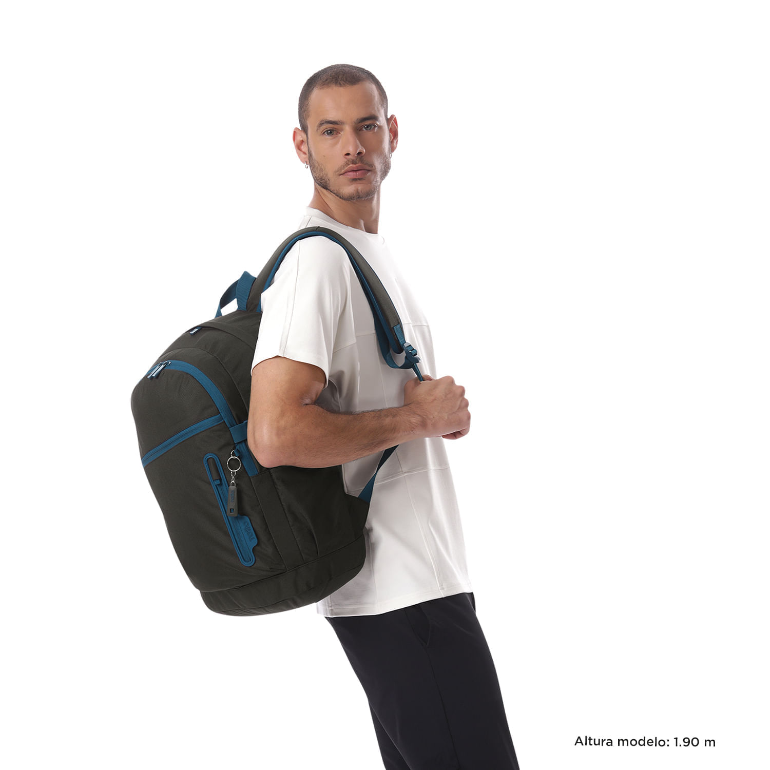 Morral Porta PC 16" Mina Café Hombre