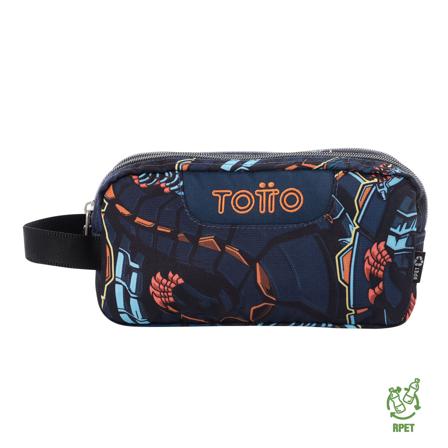 Cartuchera Escuadra Azul Hombre