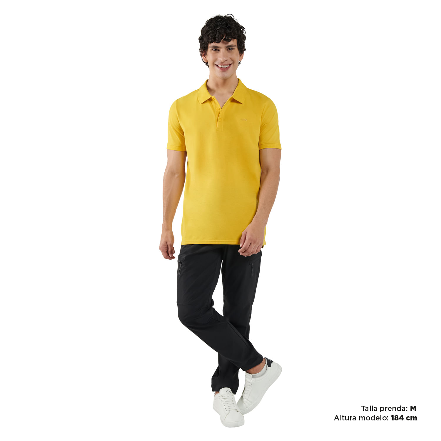 Camiseta Polo Amarilla Hombre Mormol