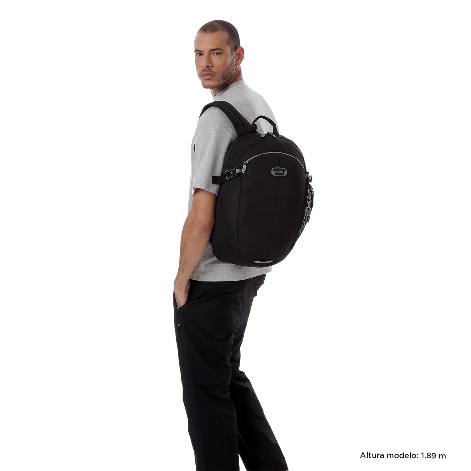 Morral Universitario Deportto Porta PC 14" Negro Hombre