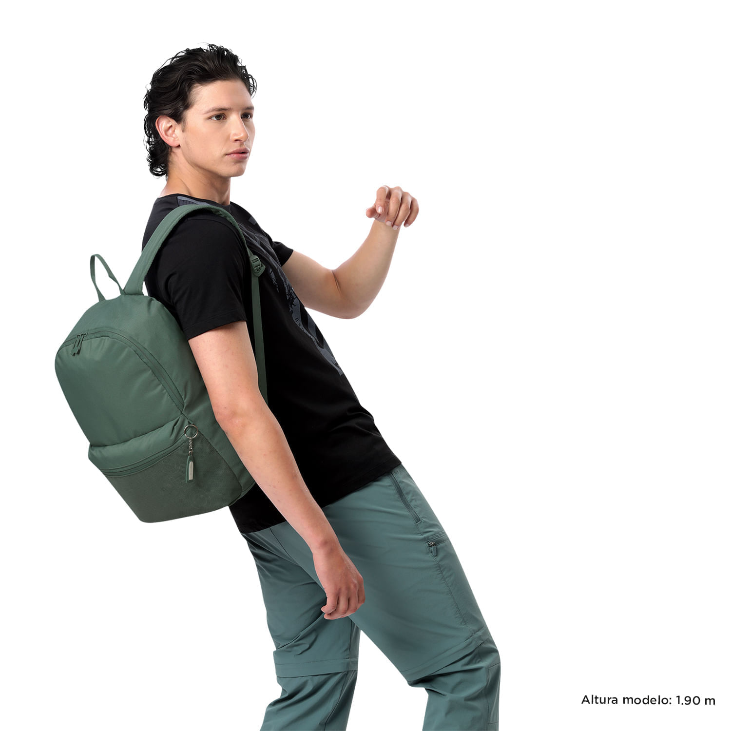 Morral Porta PC 13" Dragonar 2.0 Verde Hombre