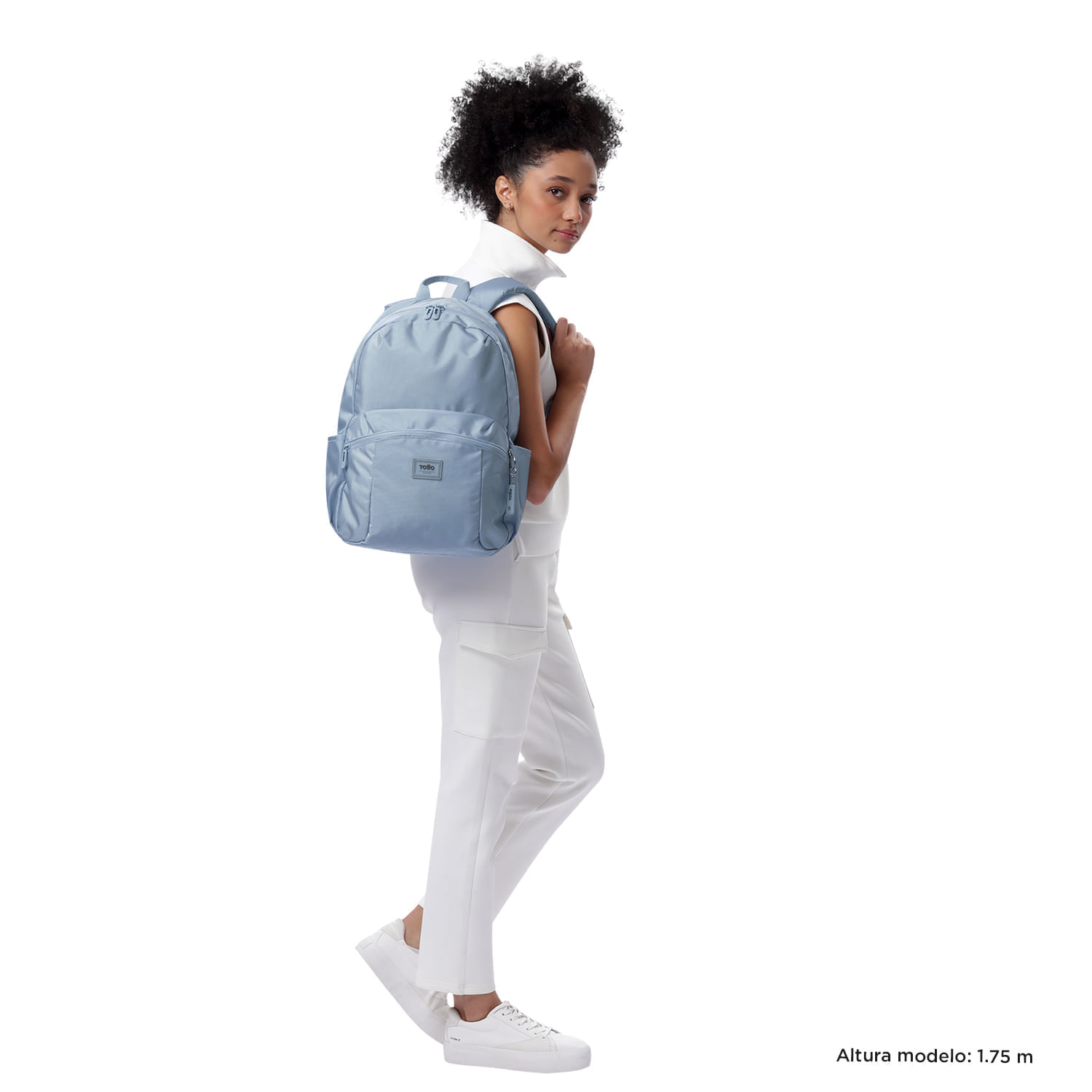 Morral Porta PC 14" Trik Azul Mujer
