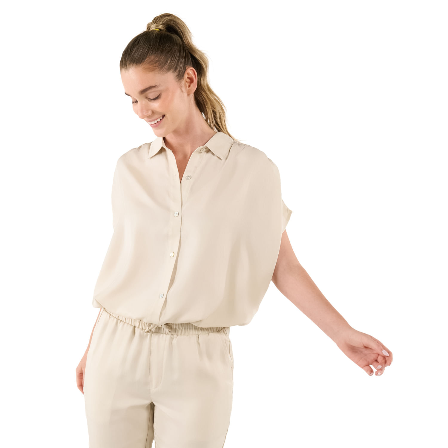 Camisa para Mujer Blazing Beige