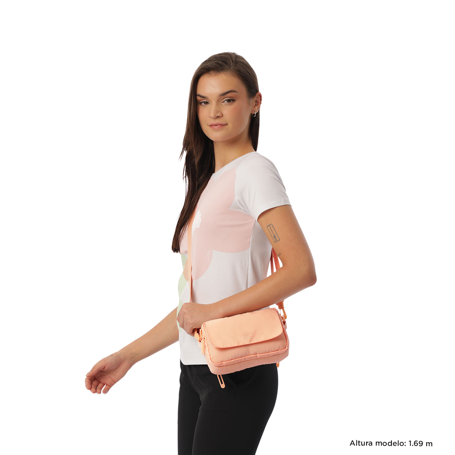 Bolso Crossbody Mujer 2 en 1 Funty 2.0 Durazno