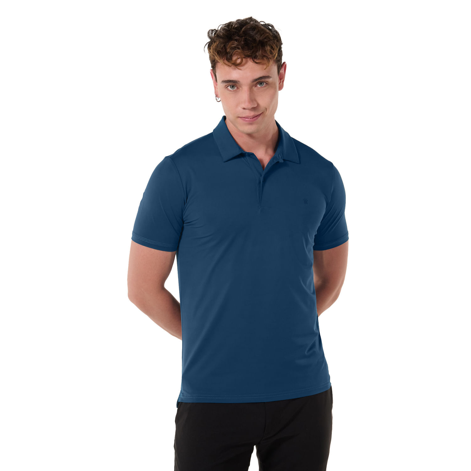Camisa Tipo Polo Persian Xxl Hombre Azul