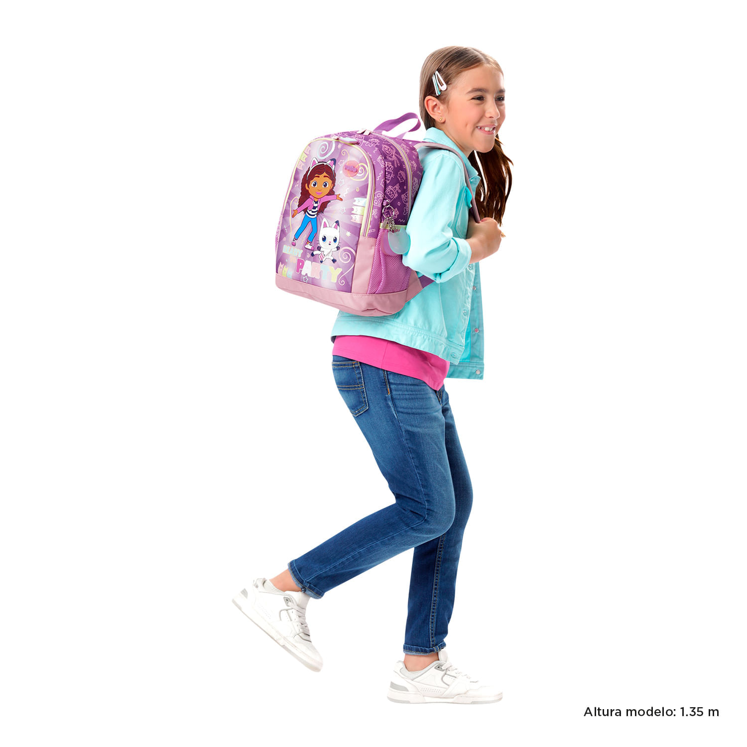 Morral para Niña Gabbys Party Pequeño Rosado