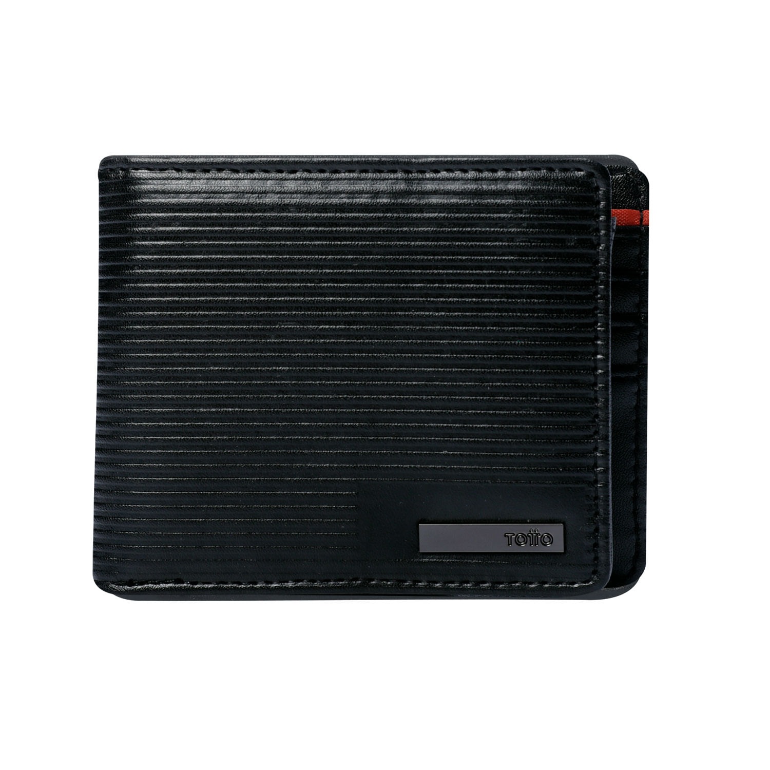Billetera Krispo Con RFID Blocker Negra Hombre