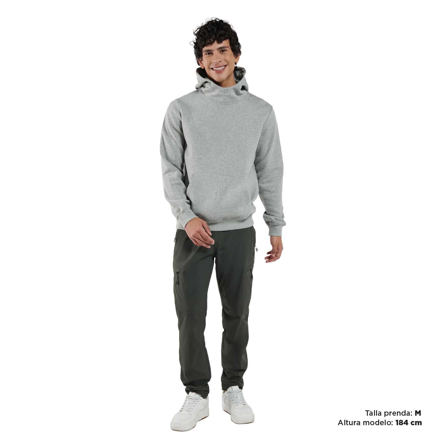 Buzo Gris Guio Hombre