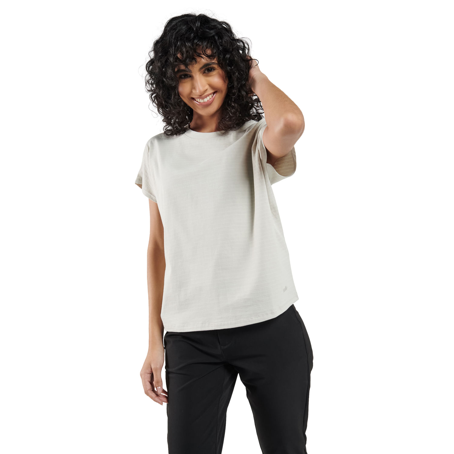 Top Mujer Deportivo Salines Blanco