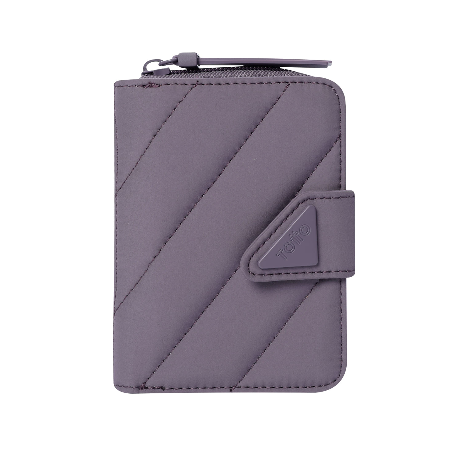 Billetera Comfy Twill Con RFID Blocker Morada Mujer
