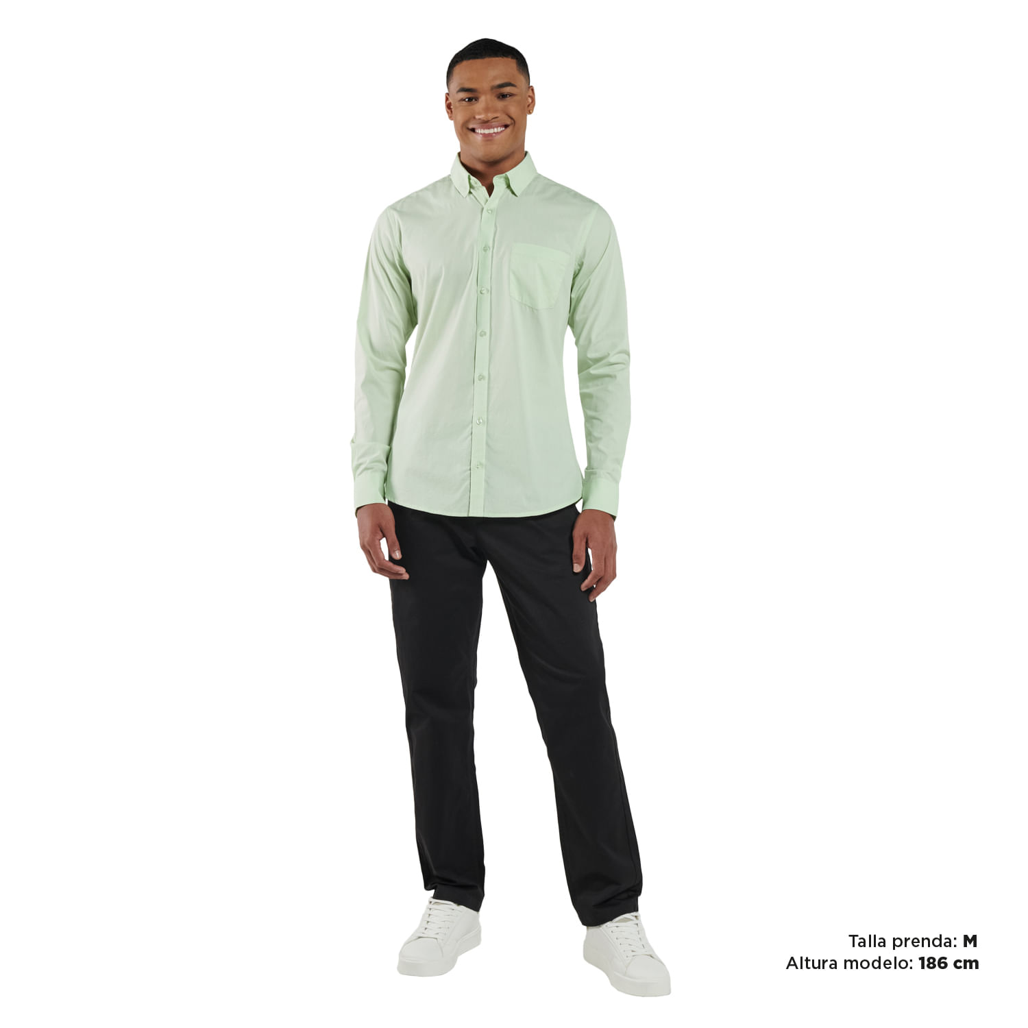 Camisa para Hombre Ml Porter Solid Verde