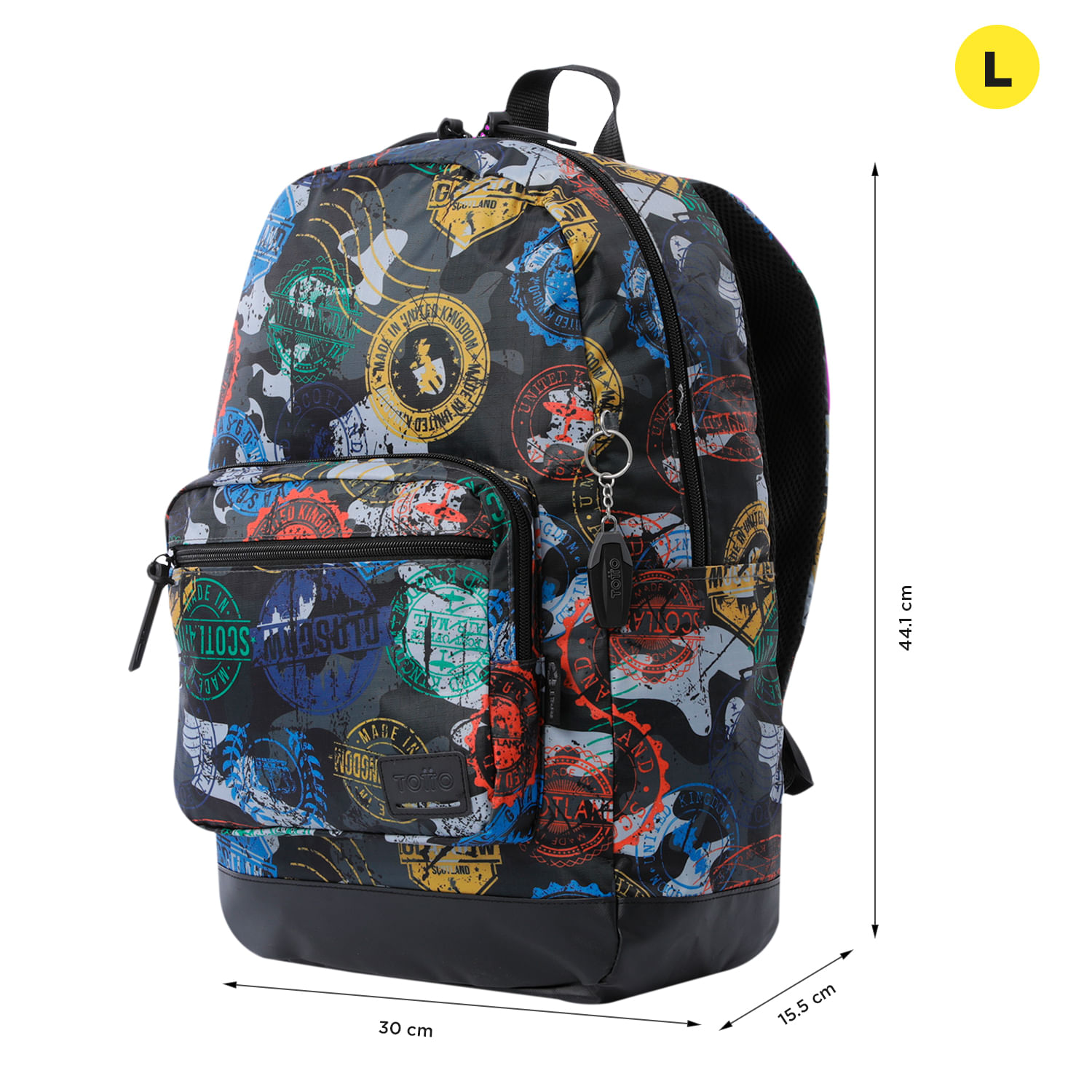 Bolso Universitario Tocax Negro