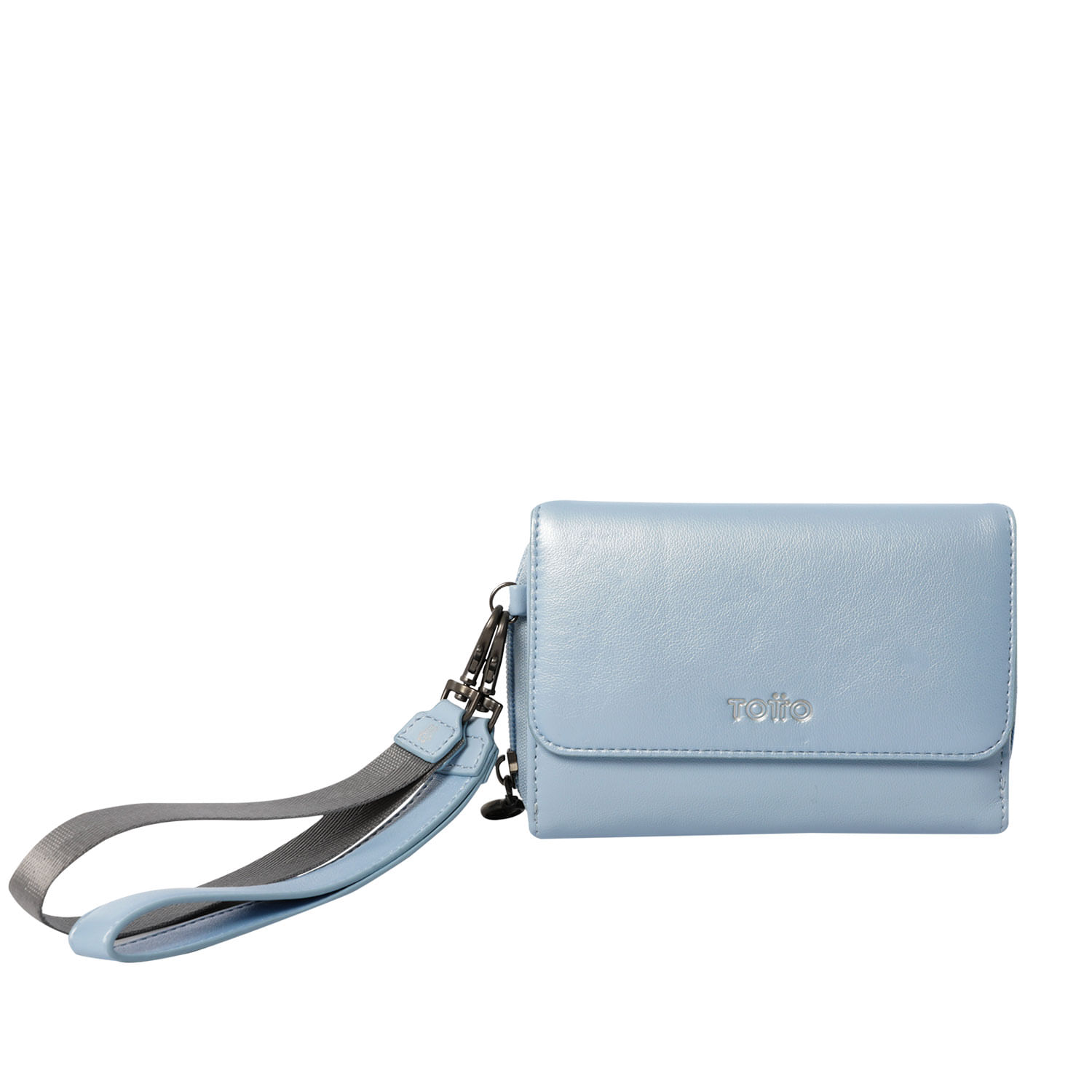 Billetera Style Can con RFID Blocker Azul Mujer