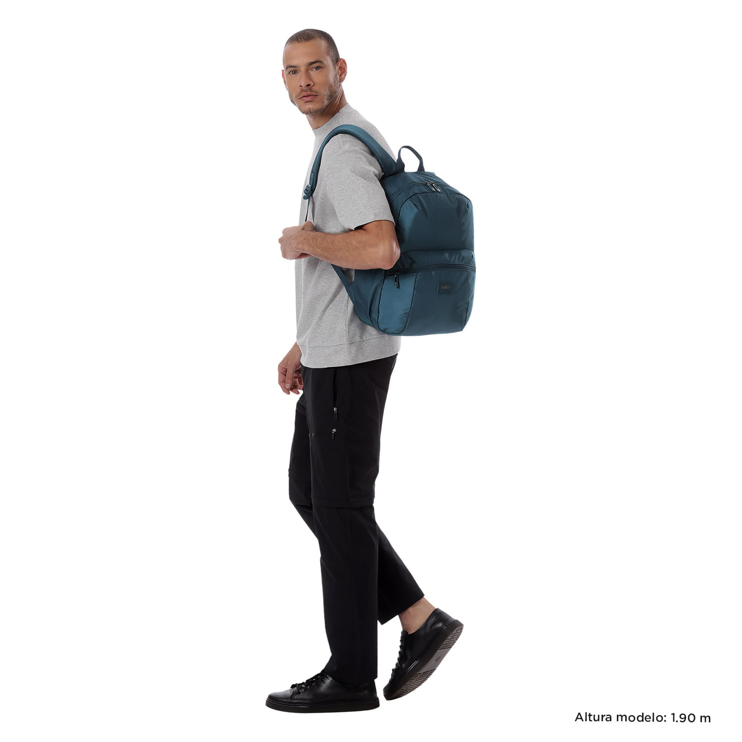 Morral Porta PC 14" Trik Azul Hombre