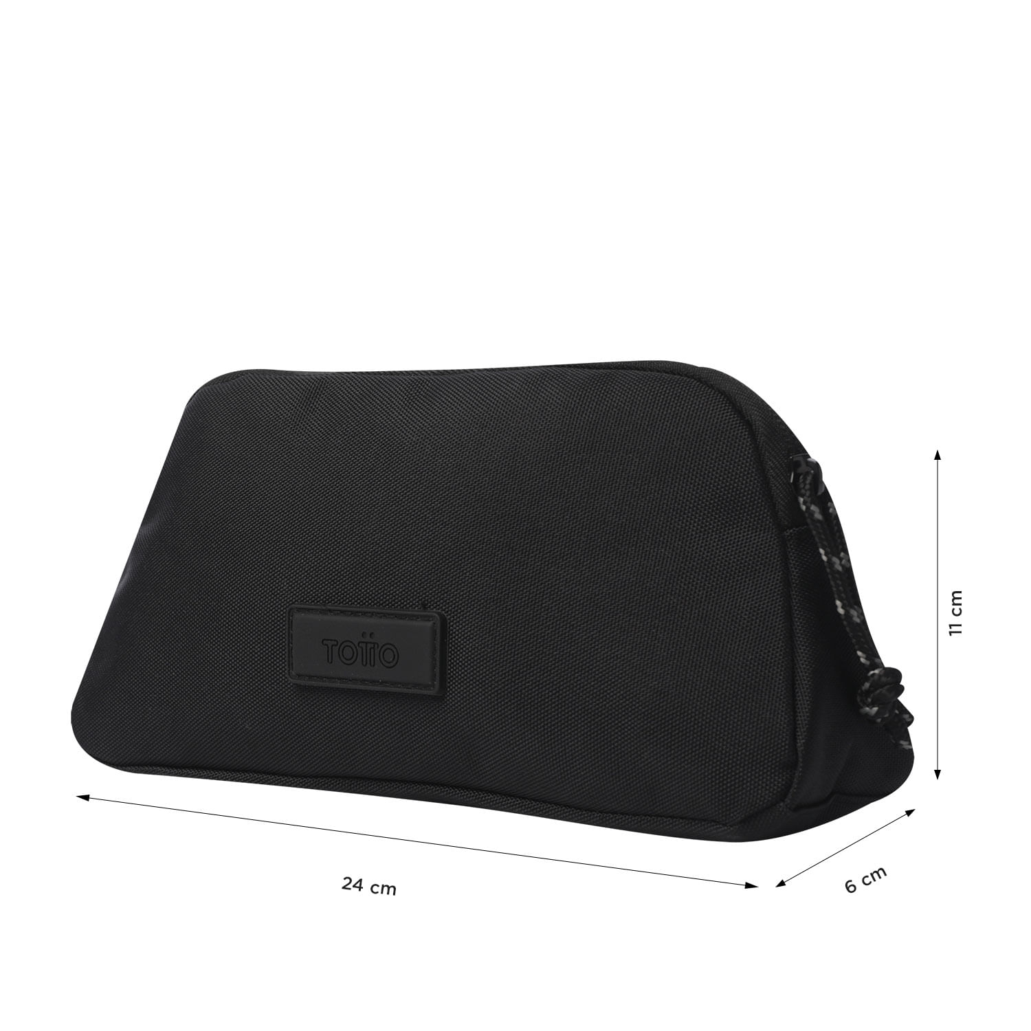 Cartuchera Multiuso Rocky Negro Unisex