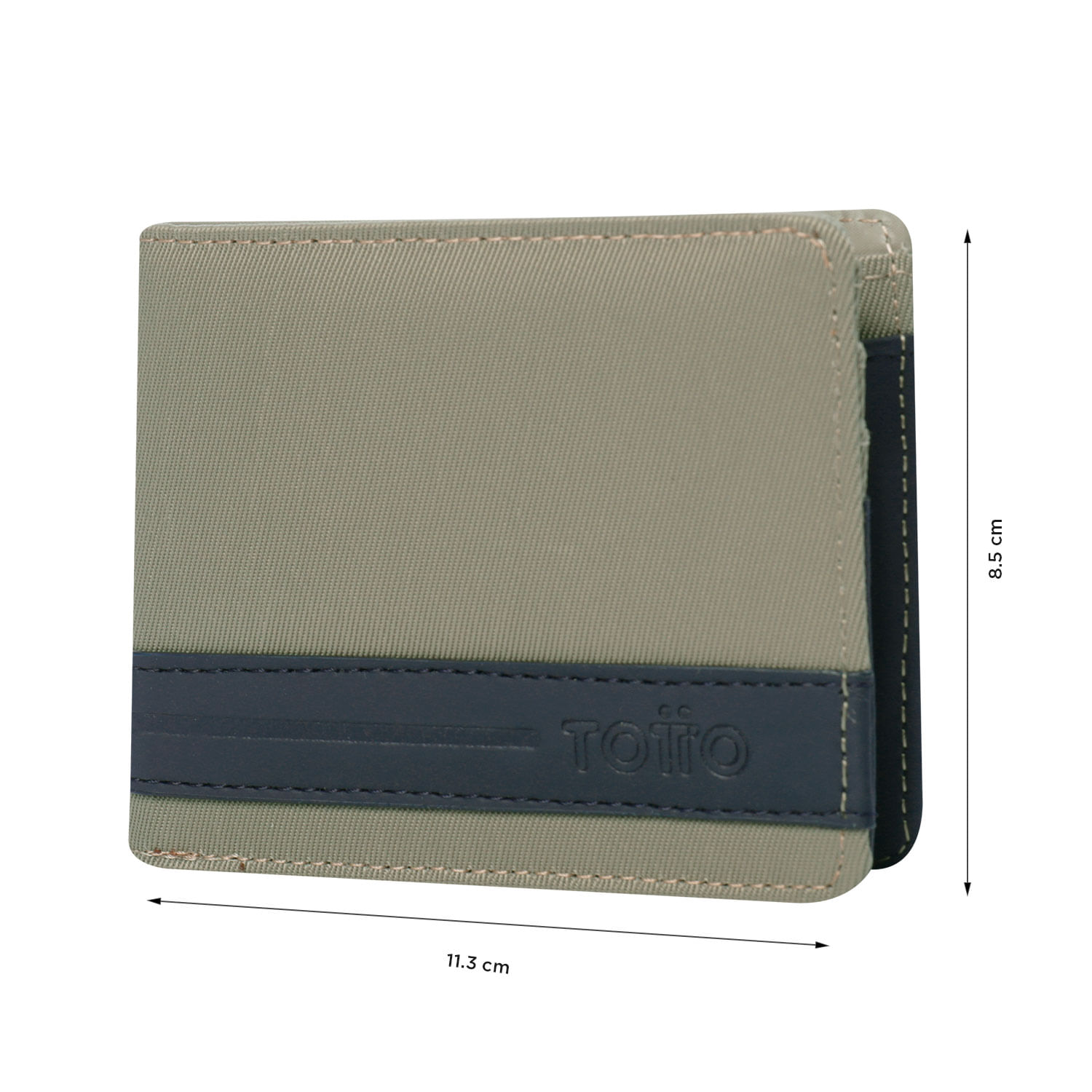 Billetera Vlideri 2.0 Con RFID Blocker Terreo/Azul Hombre