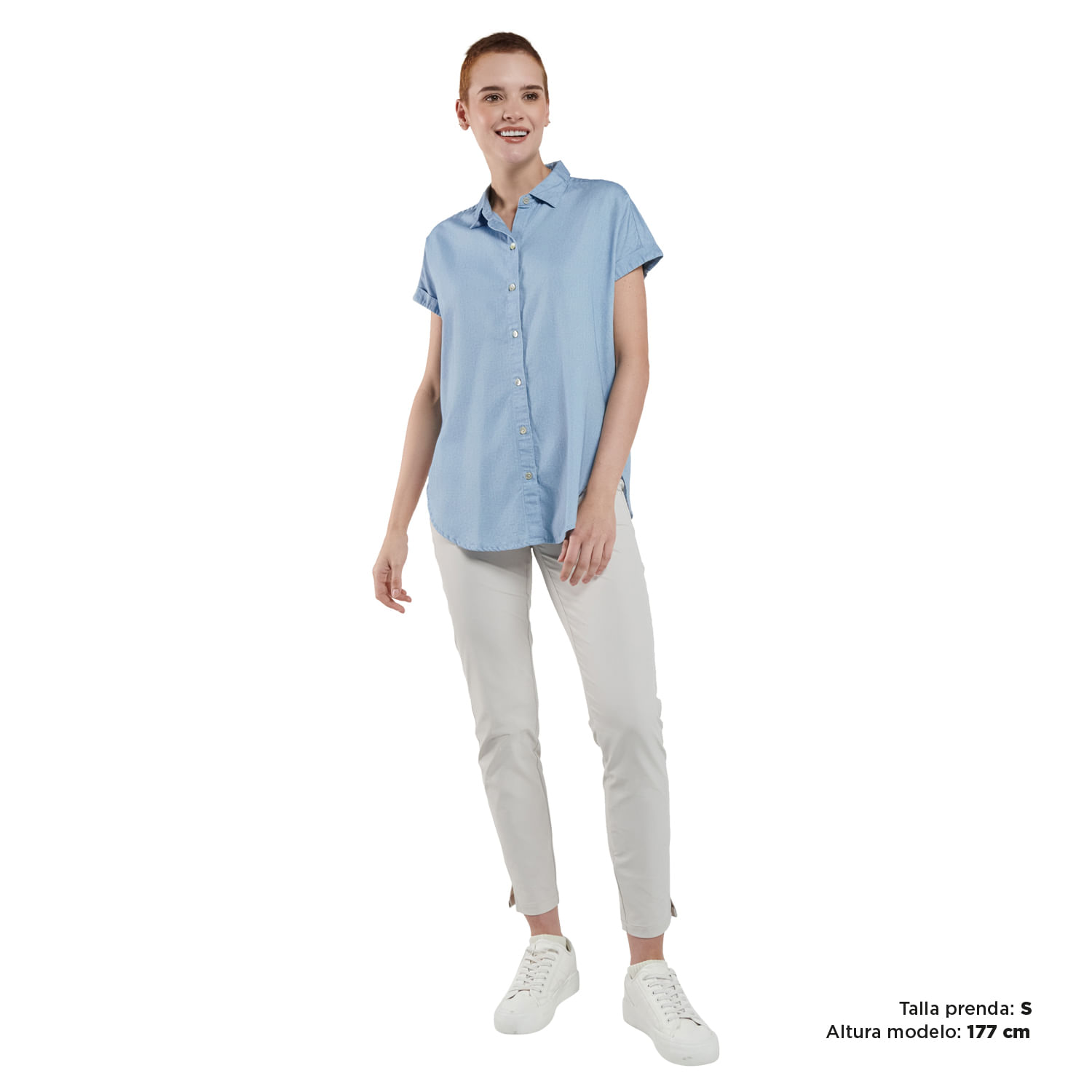 Camisa para Mujer Mc Lajas Azul