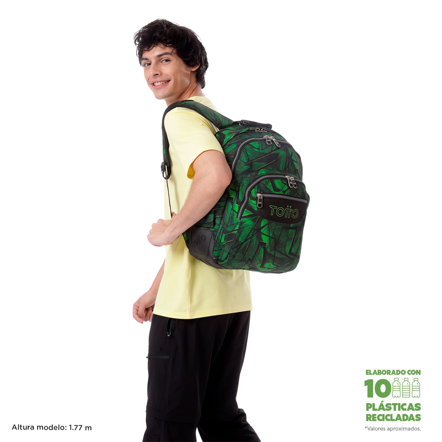 Maleta para colegio Rayol Verde