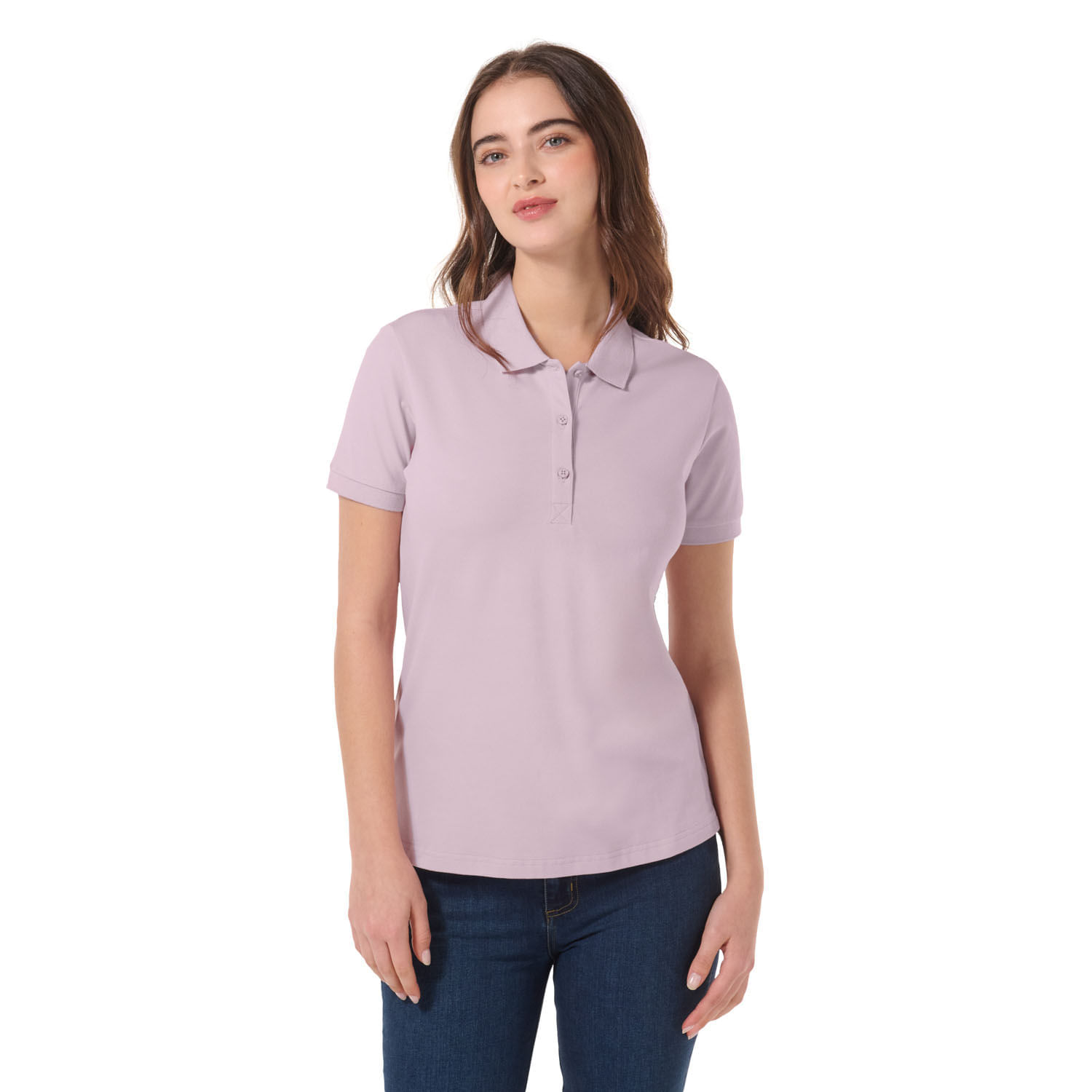 Camisa Tipo Polo Masara Xl Mujer Rosada