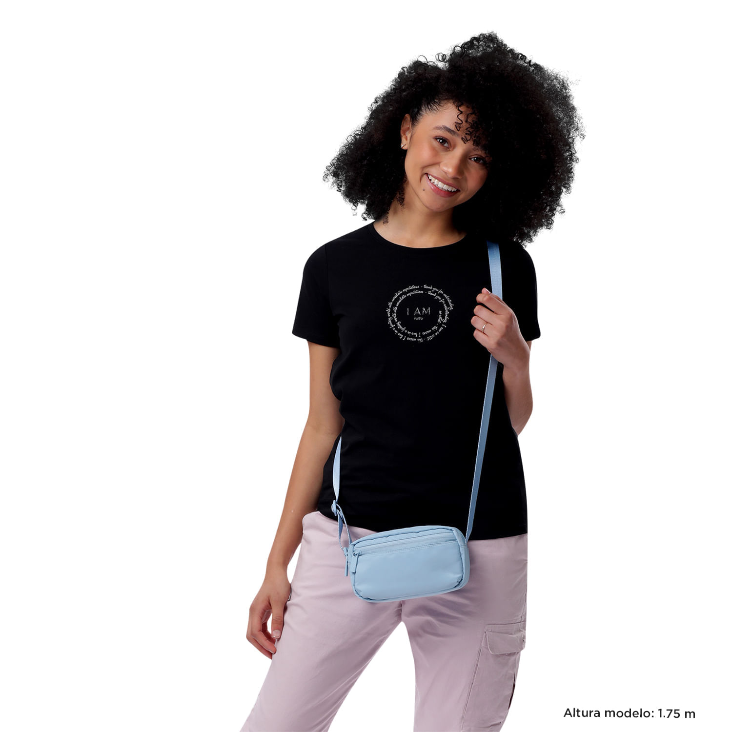Bolso Crossbody Mujer Bombo Azul