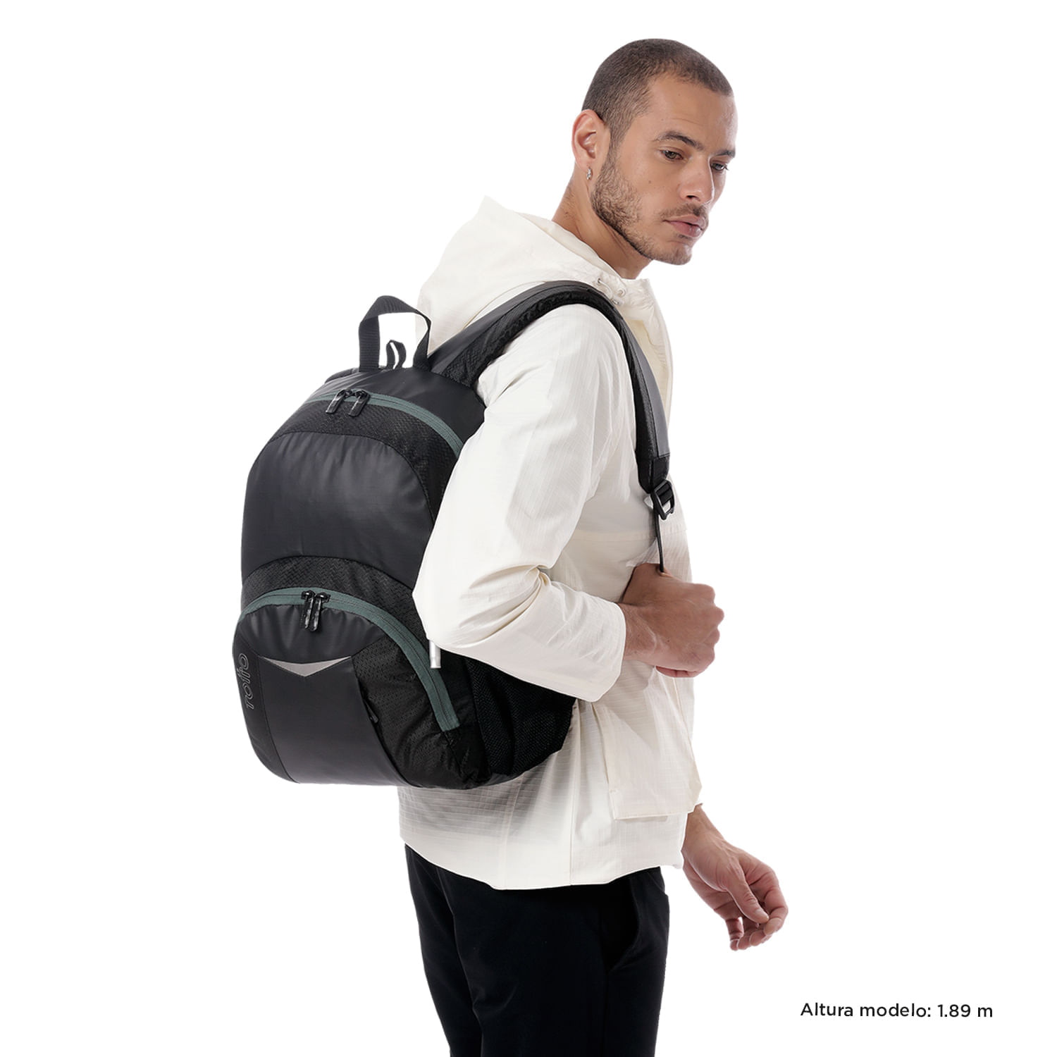 Morral Universitario Teck 2.0 Porta PC 13" Negro Hombre