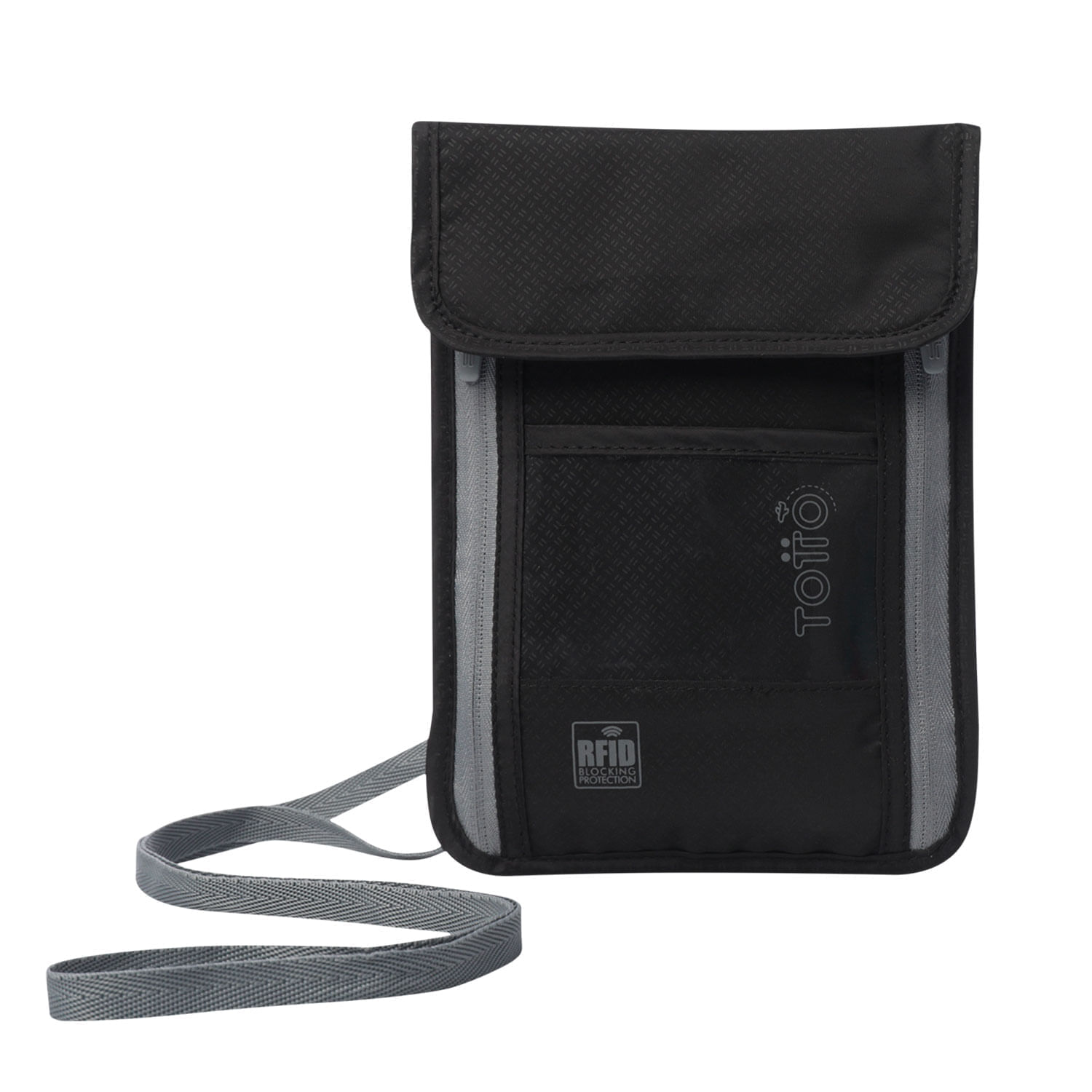 Portadocumentos para viaje de Seguridad Hang Negro