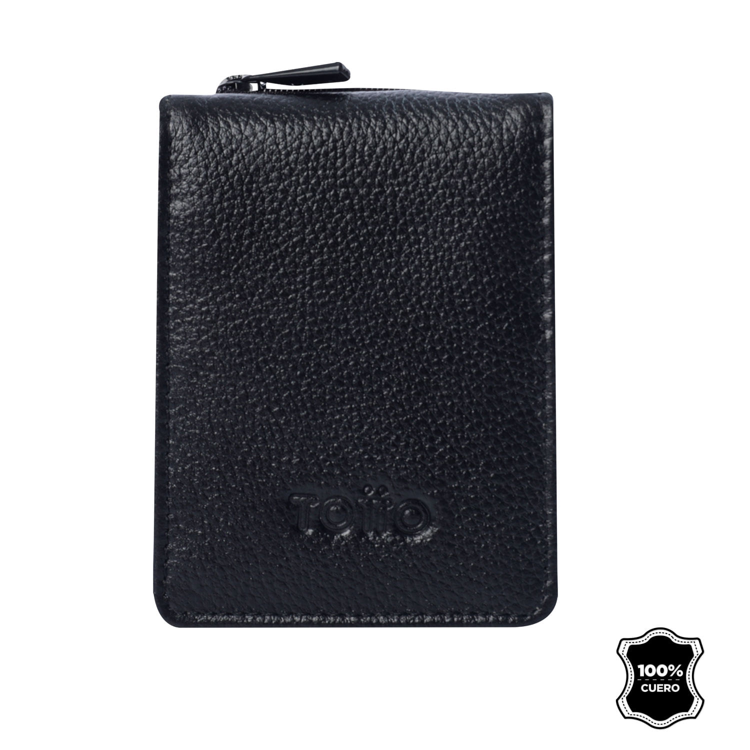 Billetera Rawy Con RFID Blocker Negra Mujer