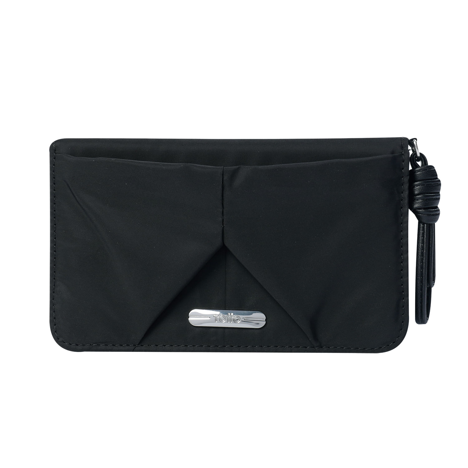 Billetera Talic Con RFID Blocker Negra Mujer