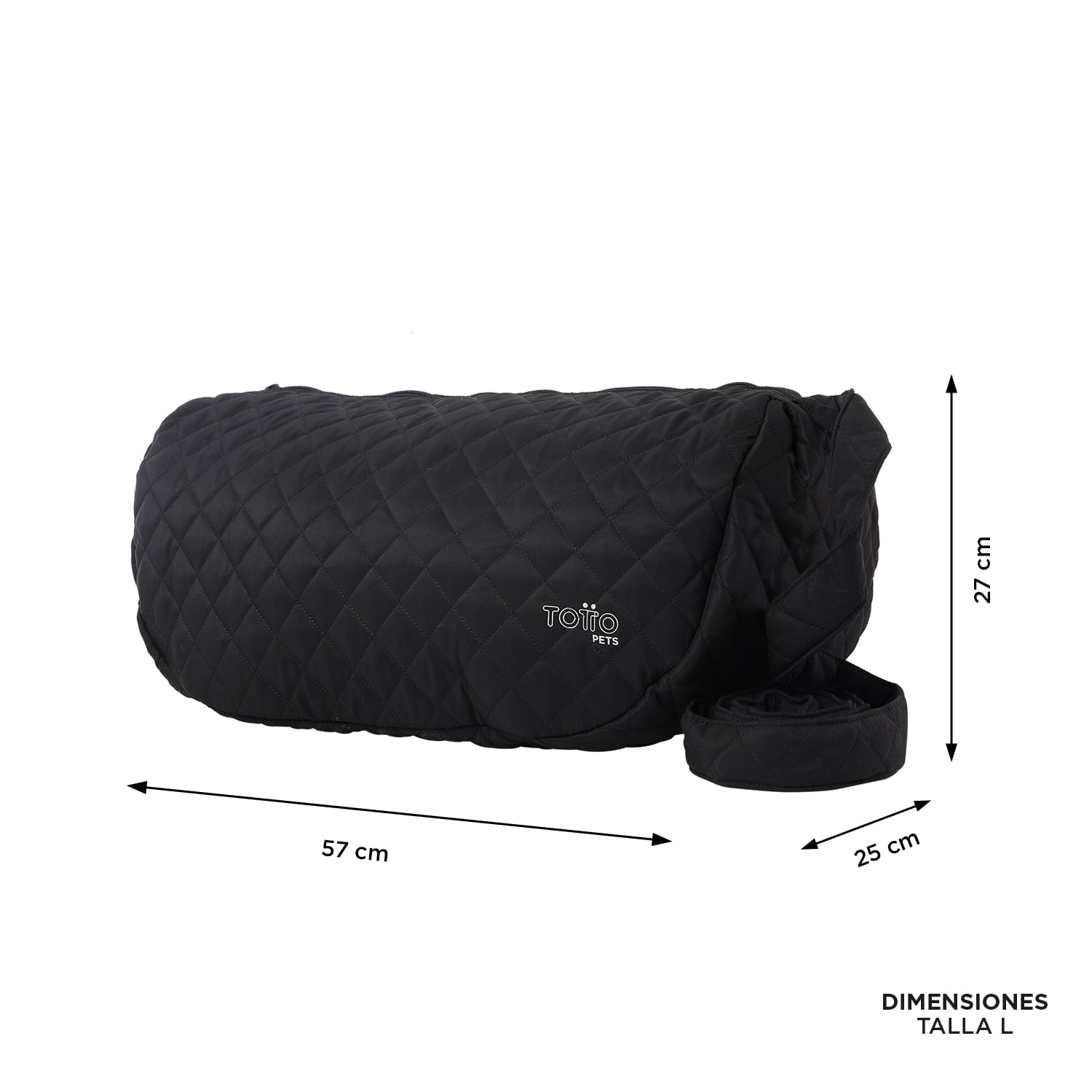 Bolso cargador de mascota Mocka Negro