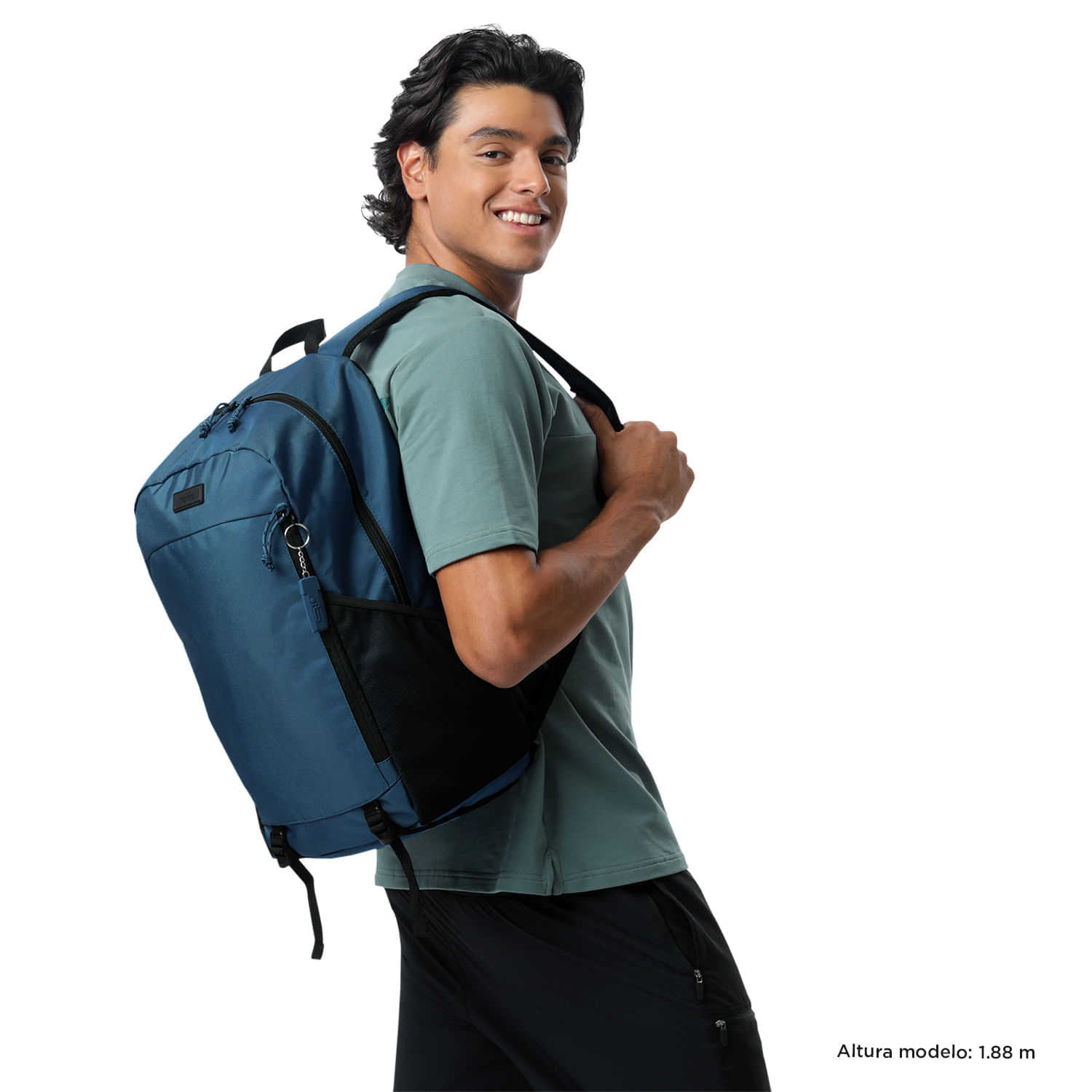 Morral Universitario Rambo Porta PC 15" Azul Hombre