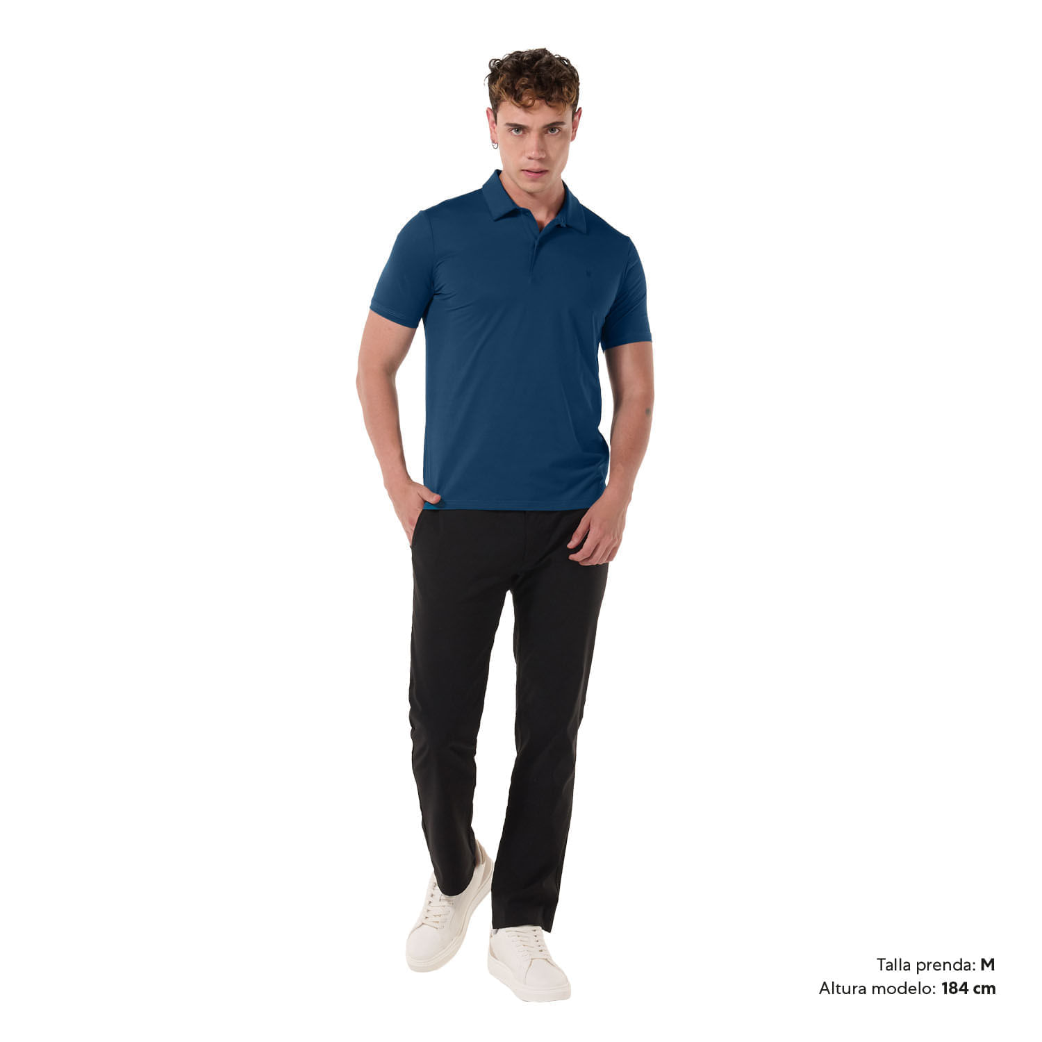 Camisa Tipo Polo Persian Xxl Hombre Azul