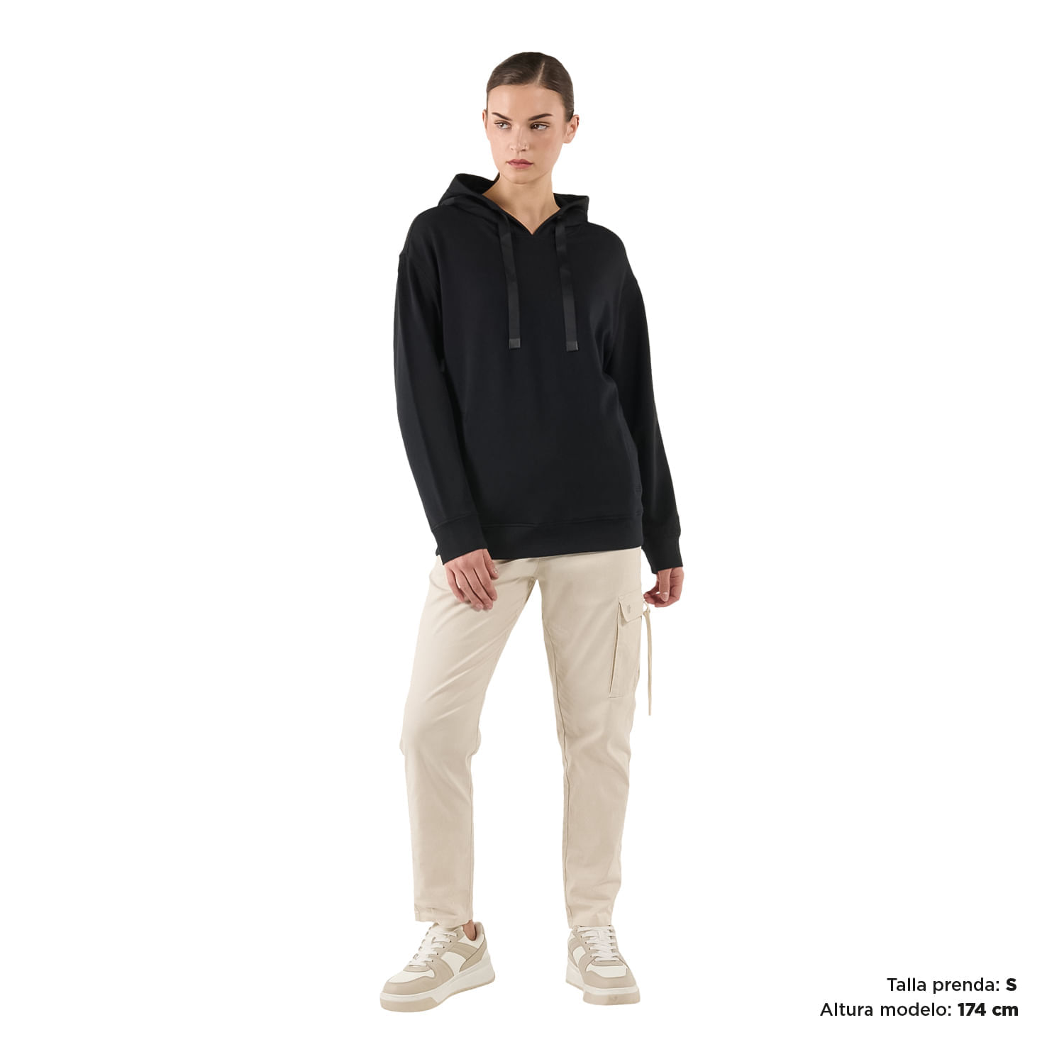 Buzo para Mujer Marble Negro