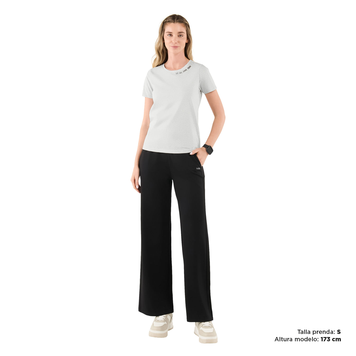 Camiseta para Mujer Thinky Blanca
