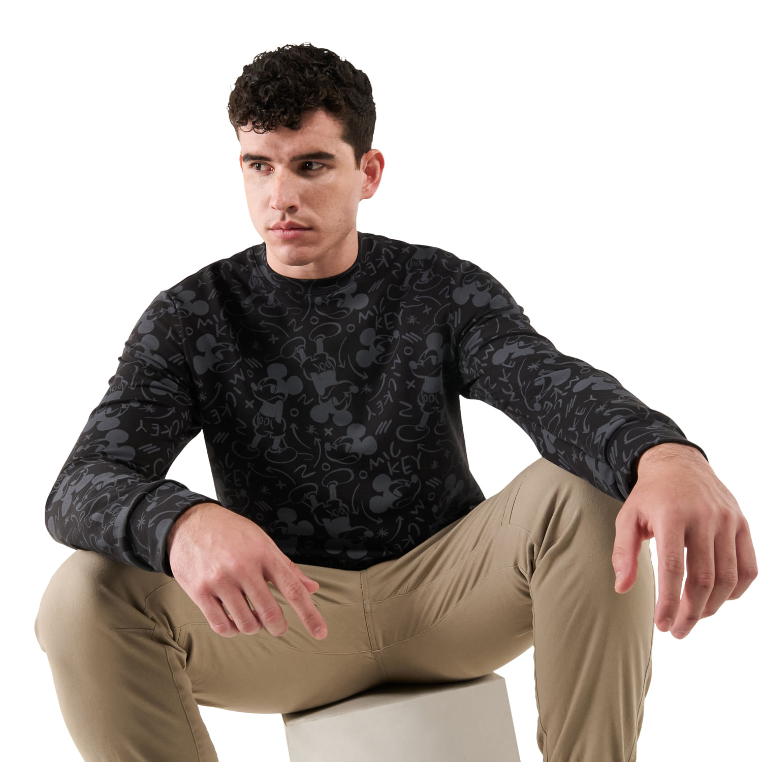 Buzo para Hombre Mickey Iconic Adulto XL