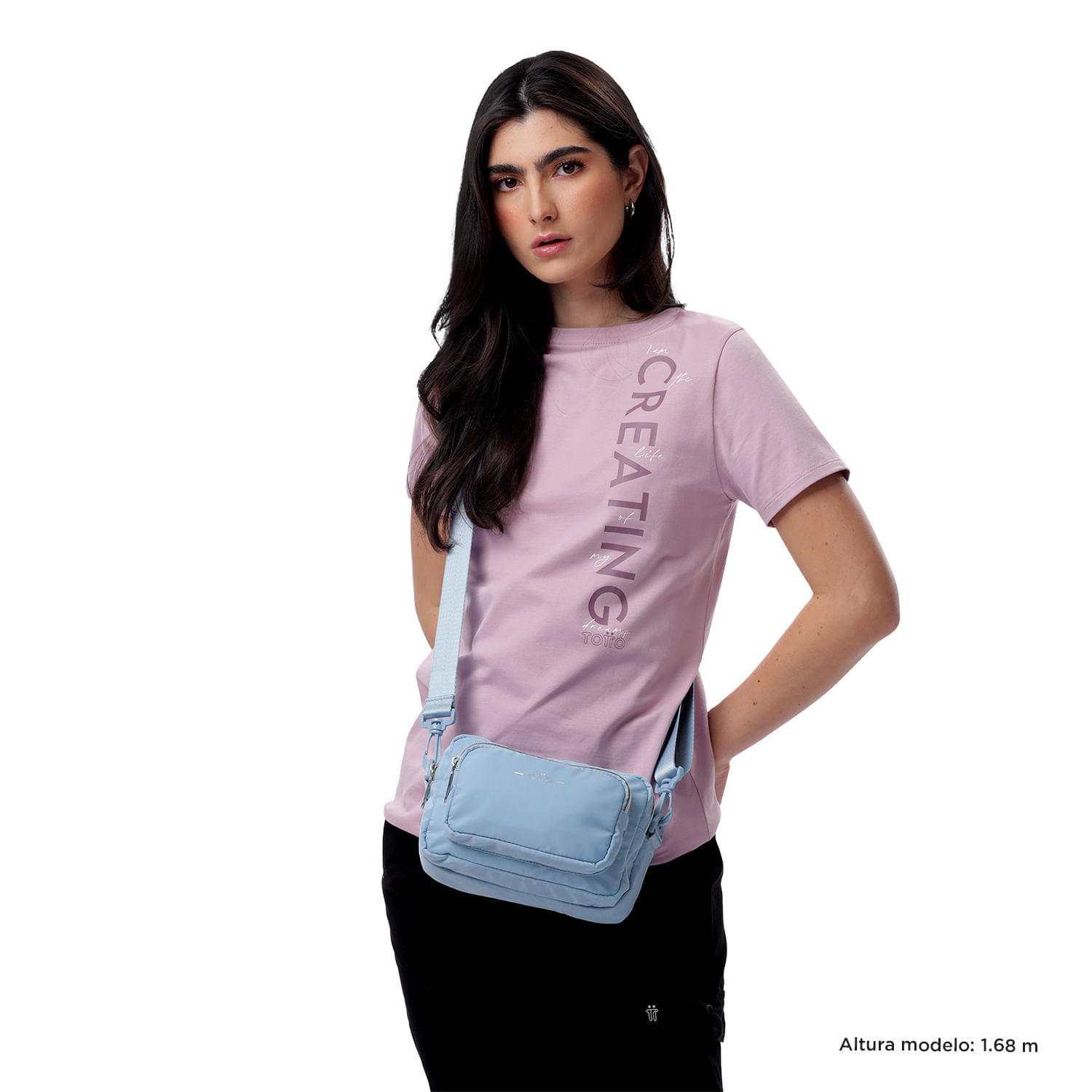 Bolso Crossbody 2 en 1 Mujer Funty Azul