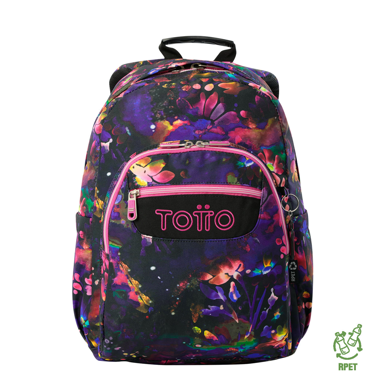 Maleta para colegio Acuarela Morado